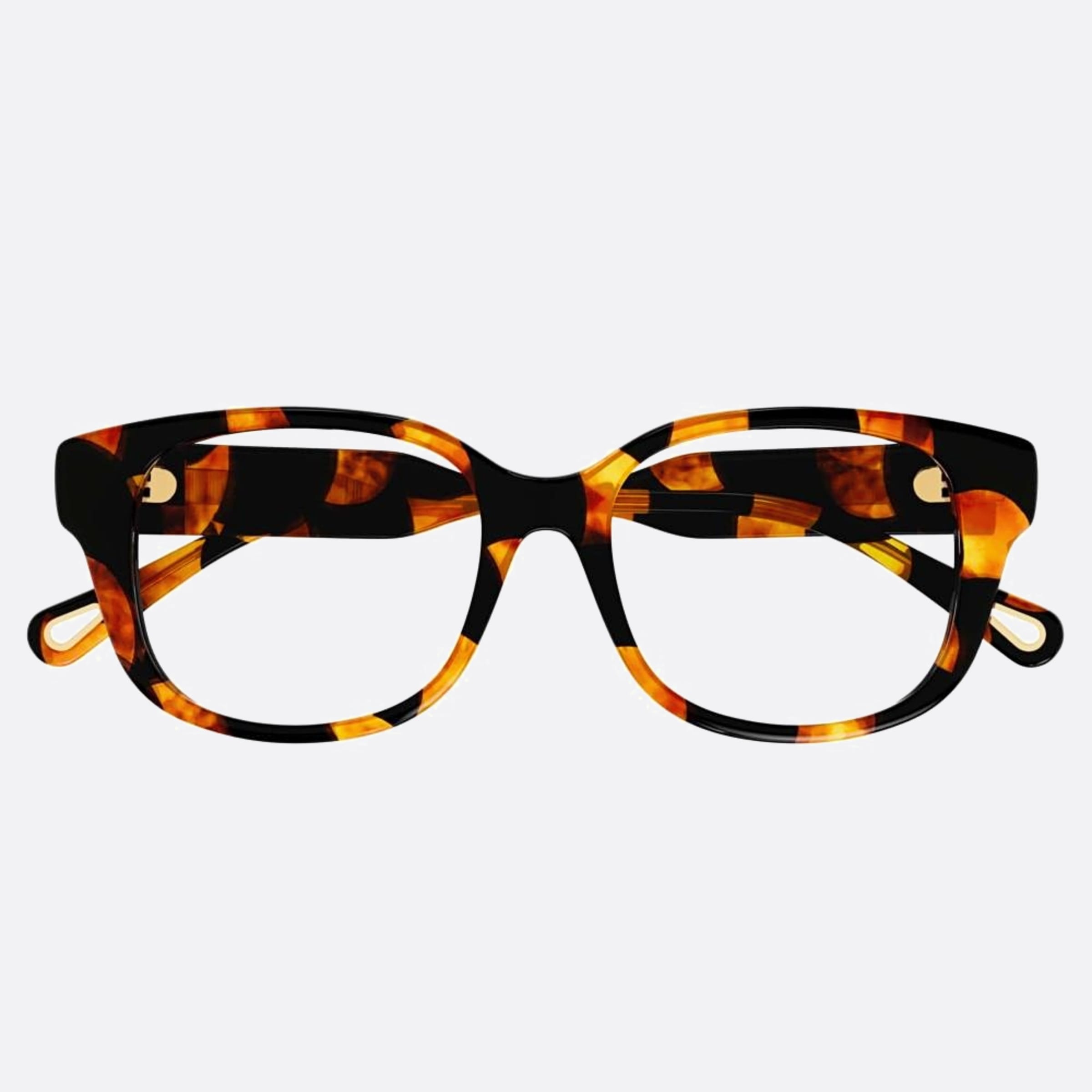 Chloe 50mm Havana Squared Women Eyeglasses - Main View