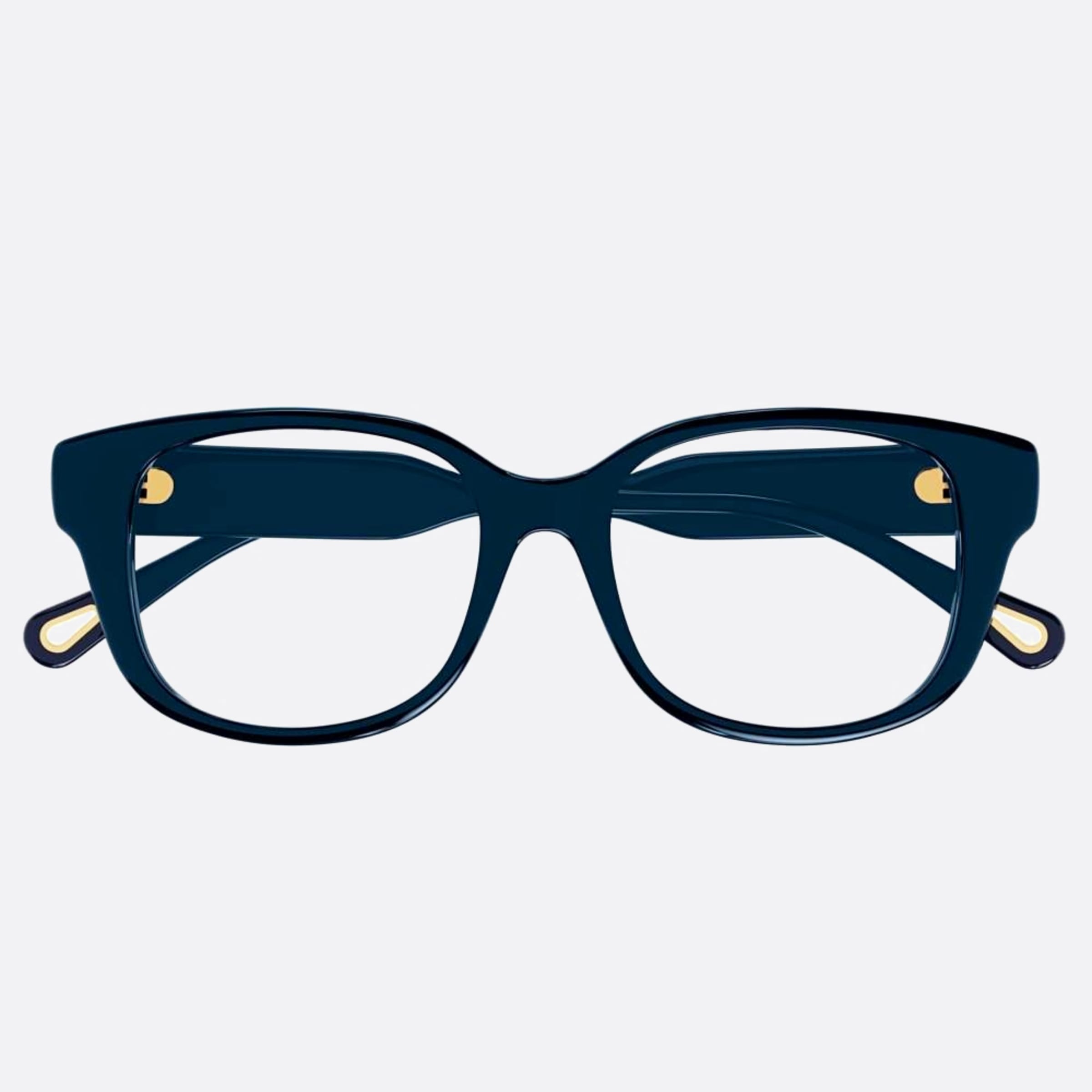 Chloe 50mm Blue Squared Women Eyeglasses - Main View