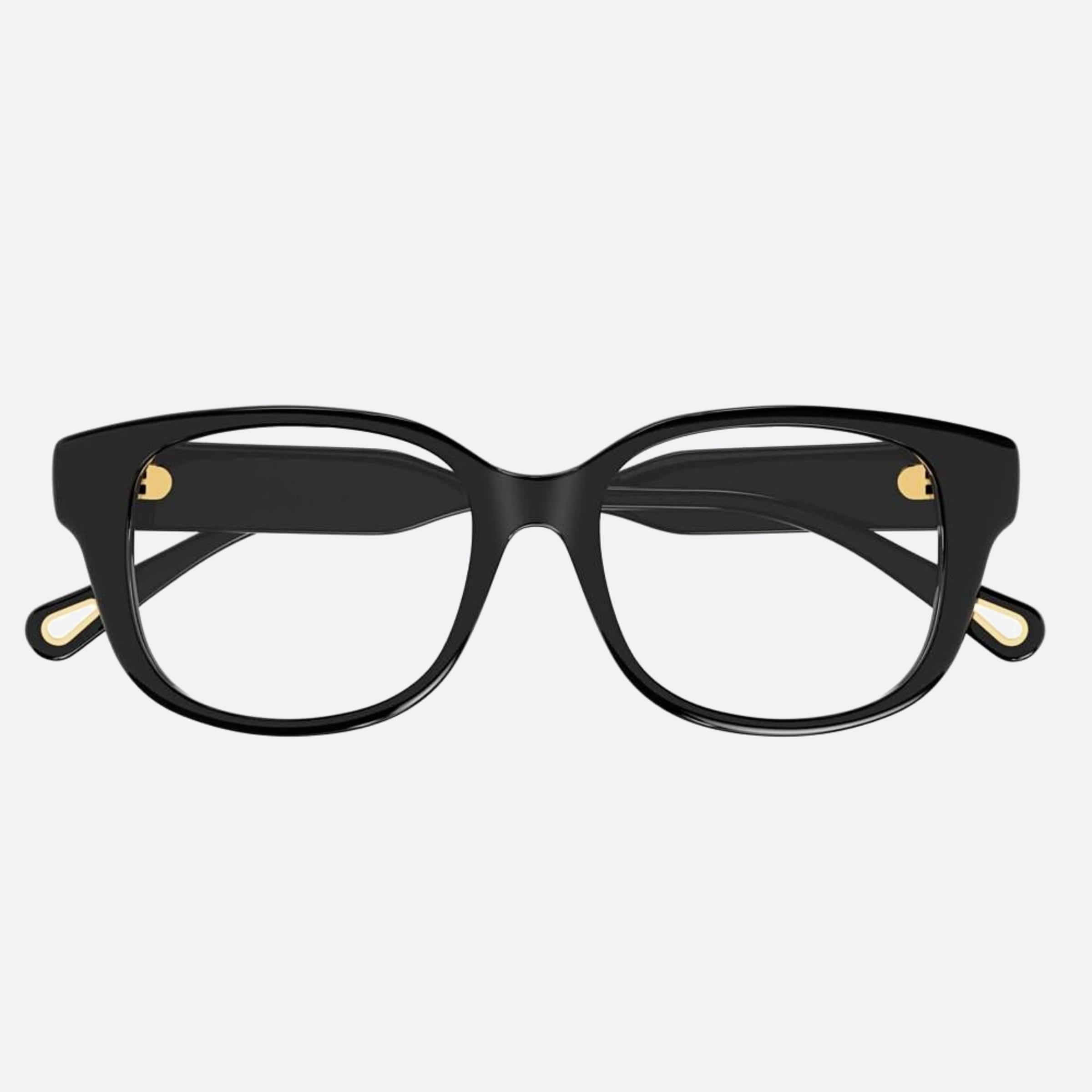 Chloe 53mm Black Squared Women Eyeglasses - Main View