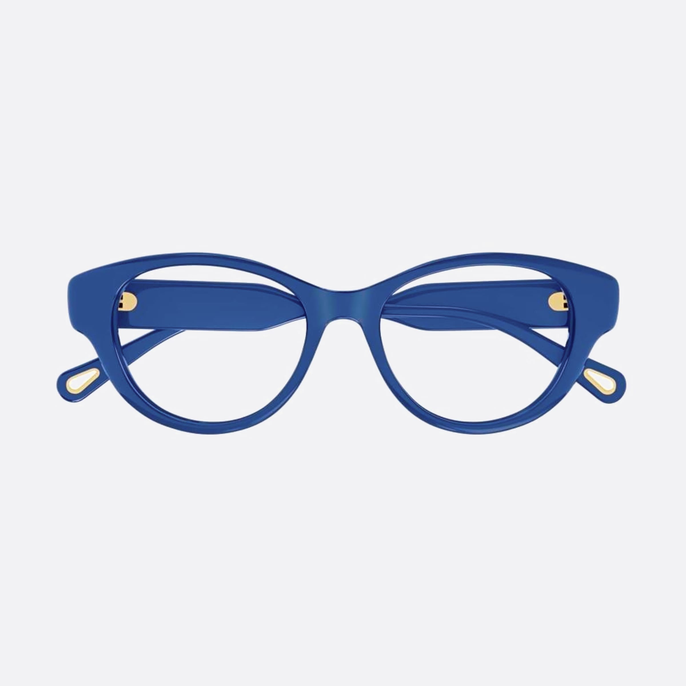 Chloe 52mm Blue Cat Eye Women Eyeglasses - Main View