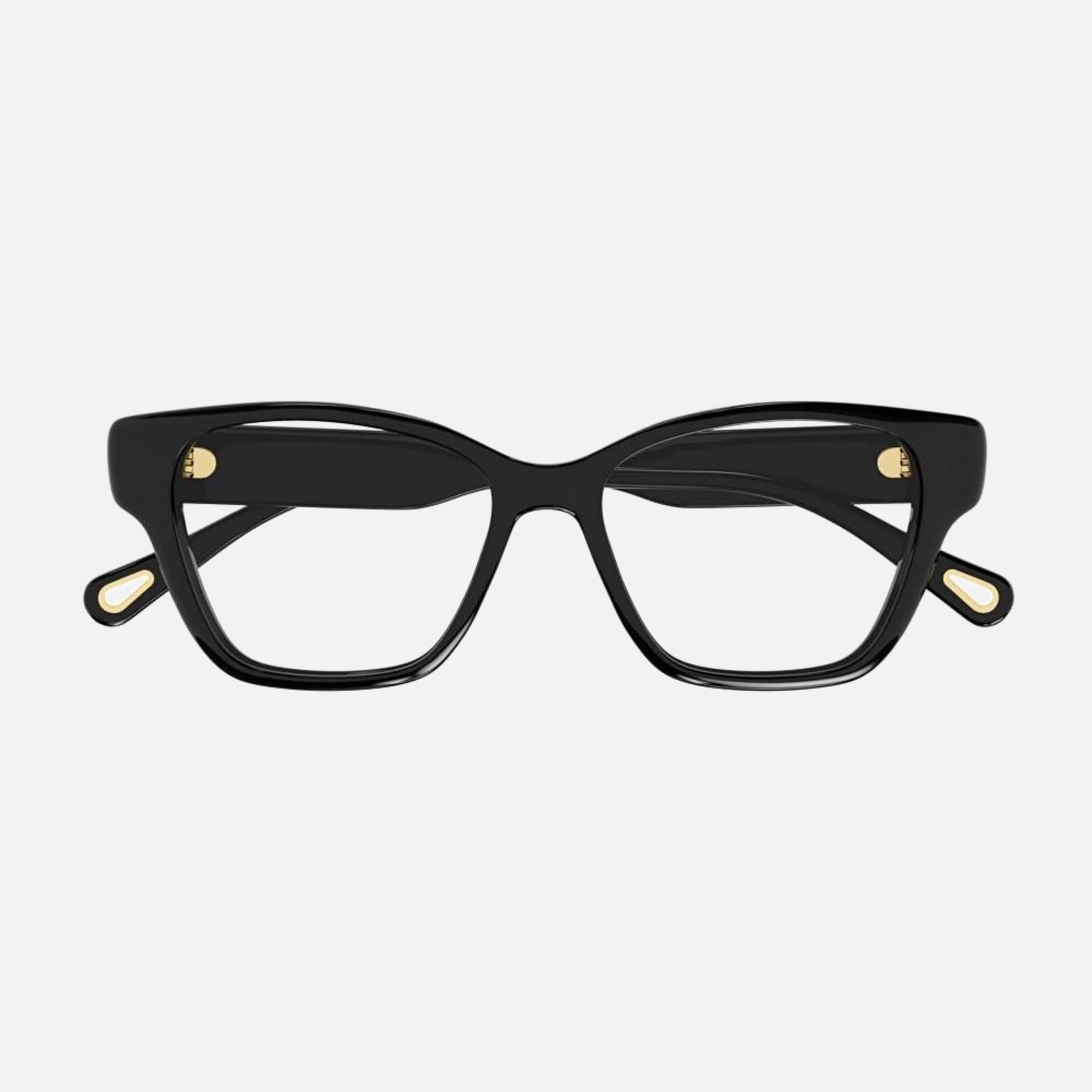 Chloe 53mm Black Cat Eye Women Eyeglasses - Main View