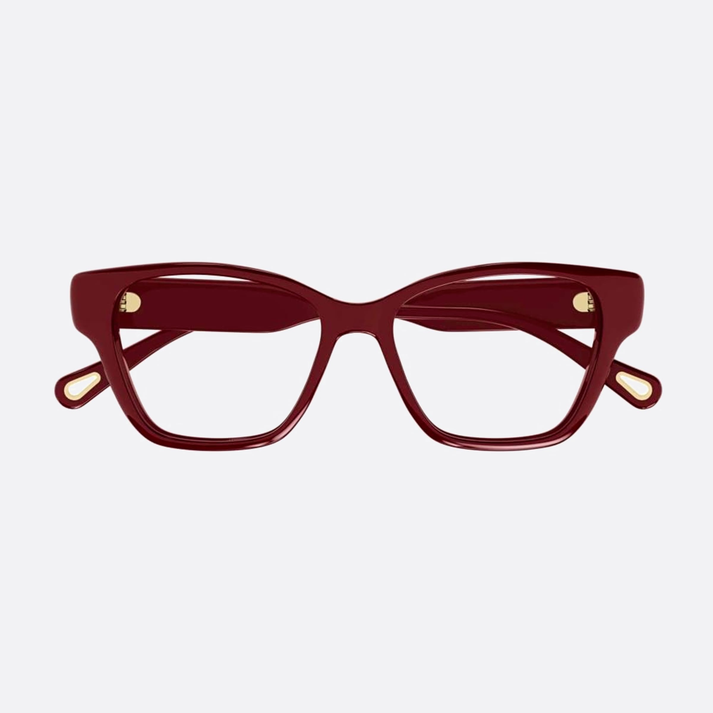 Chloe 53mm Red Cat Eye Women Eyeglasses - Main View