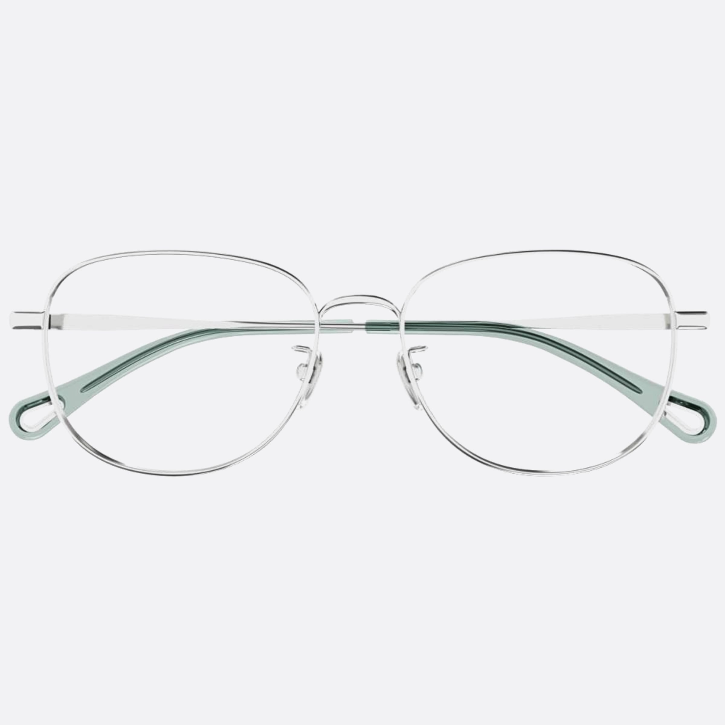 Chloe 53mm Ch0213oa Silver Round Women Eyeglasses - Main View