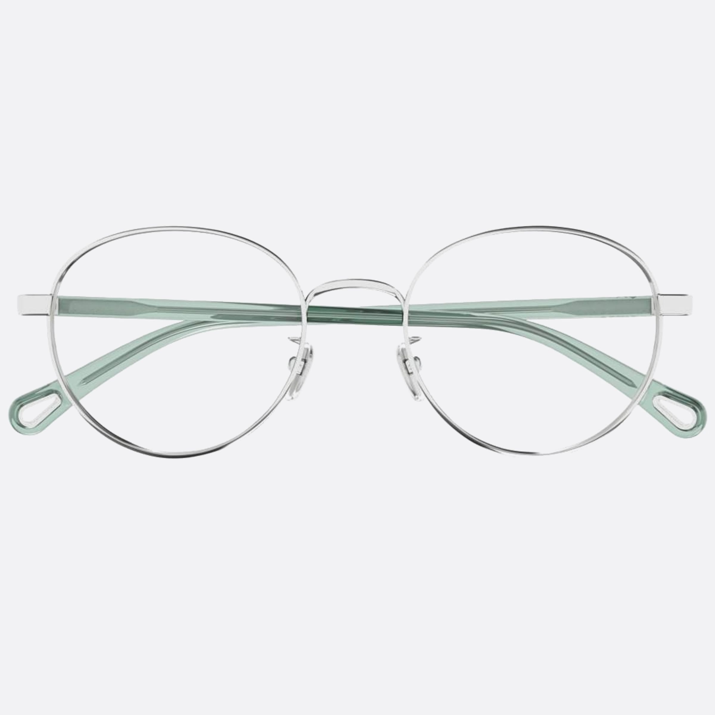 Chloe 52mm Ch0216oa Silver Round Women Eyeglasses - Main View