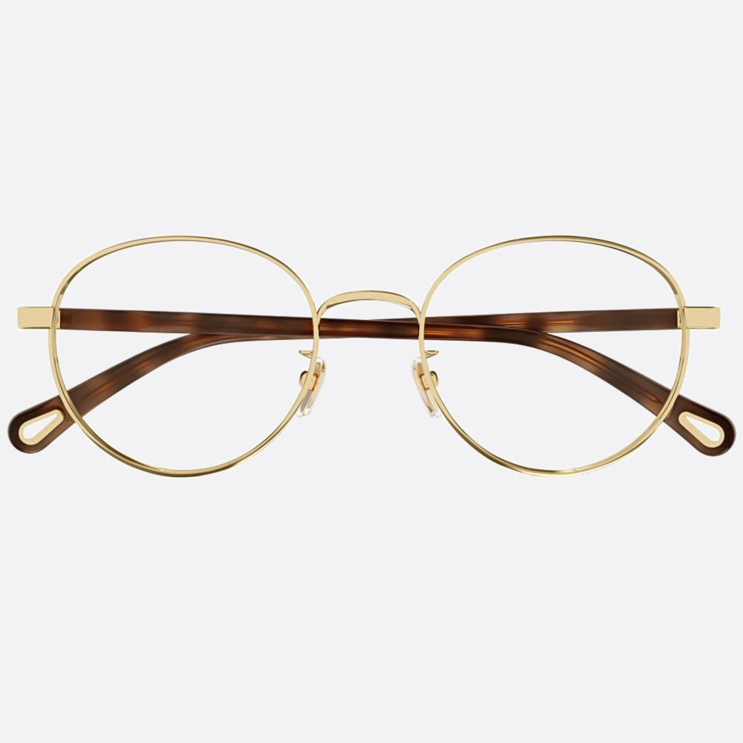 Chloe 52mm Ch0216oa Gold Round Women Eyeglasses - Main View
