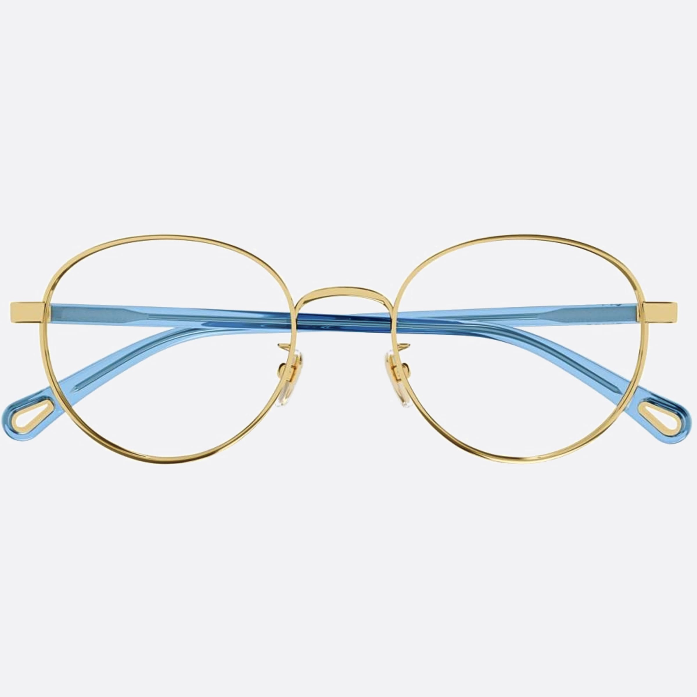 Chloe 52mm Ch0216oa Gold Round Women Eyeglasses - Main View