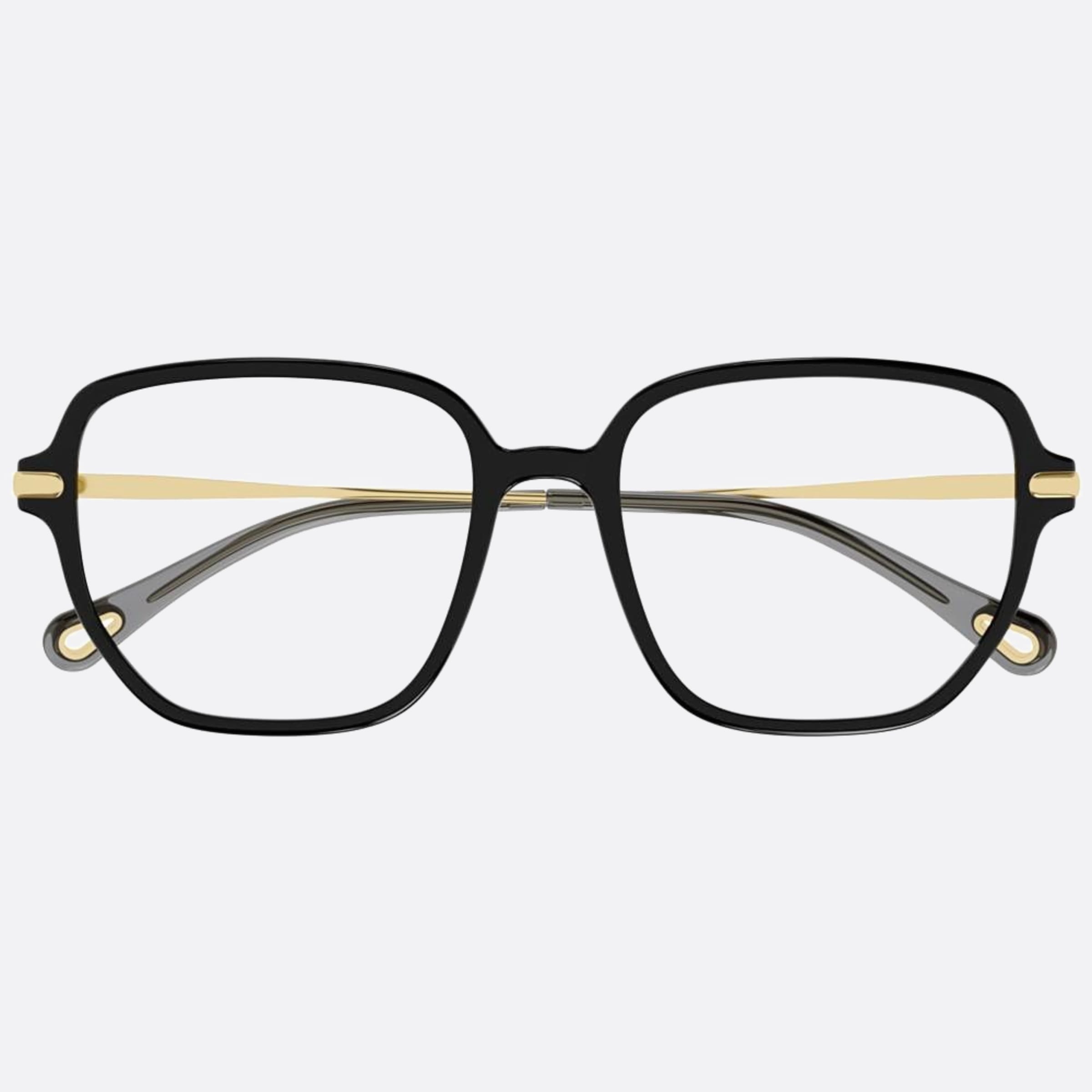 Chloe 55mm Ch0218oa Black Squared Women Eyeglasses - Main View