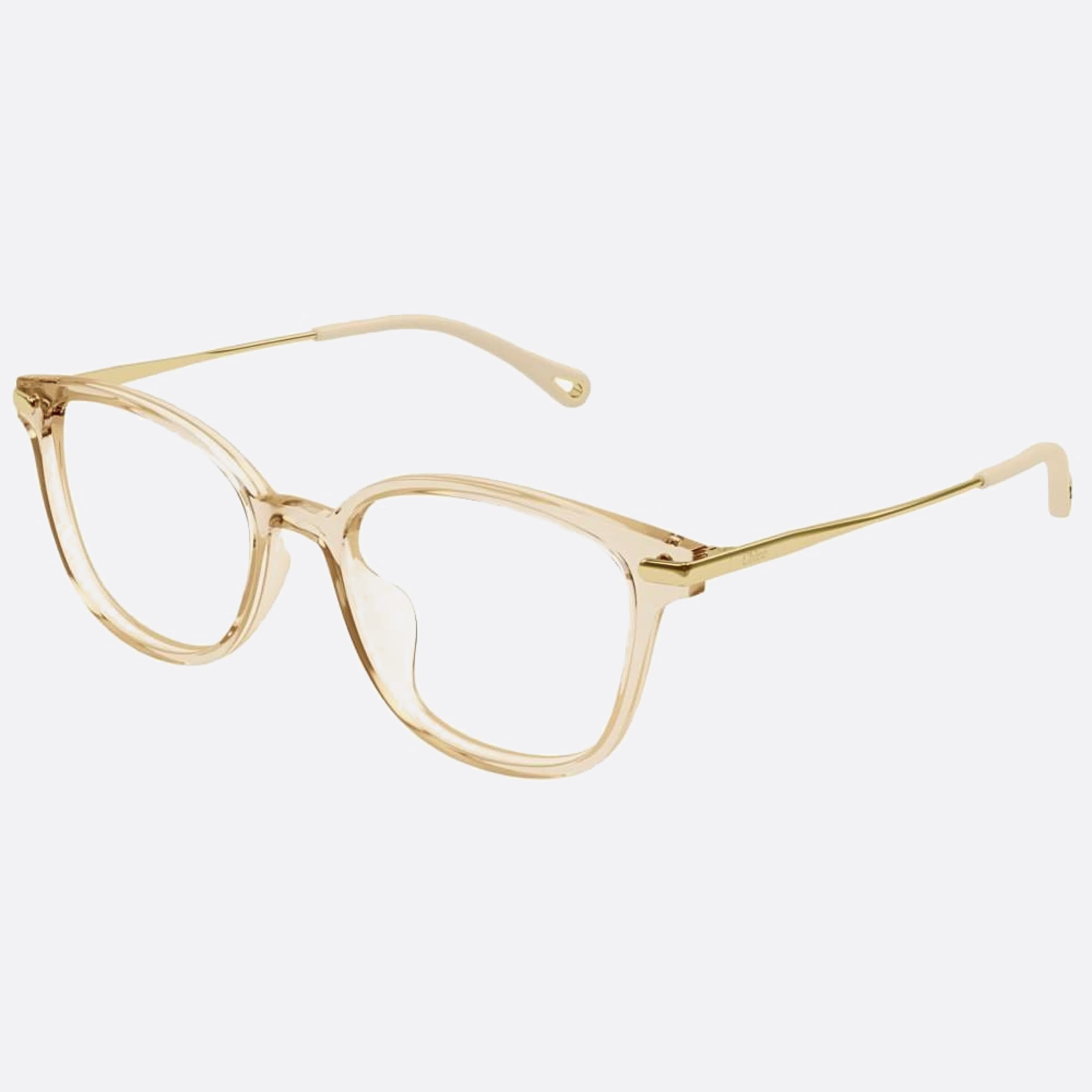 Chloe 53mm Ch0219oa Yellow Cat Eye Women Eyeglasses - Side View