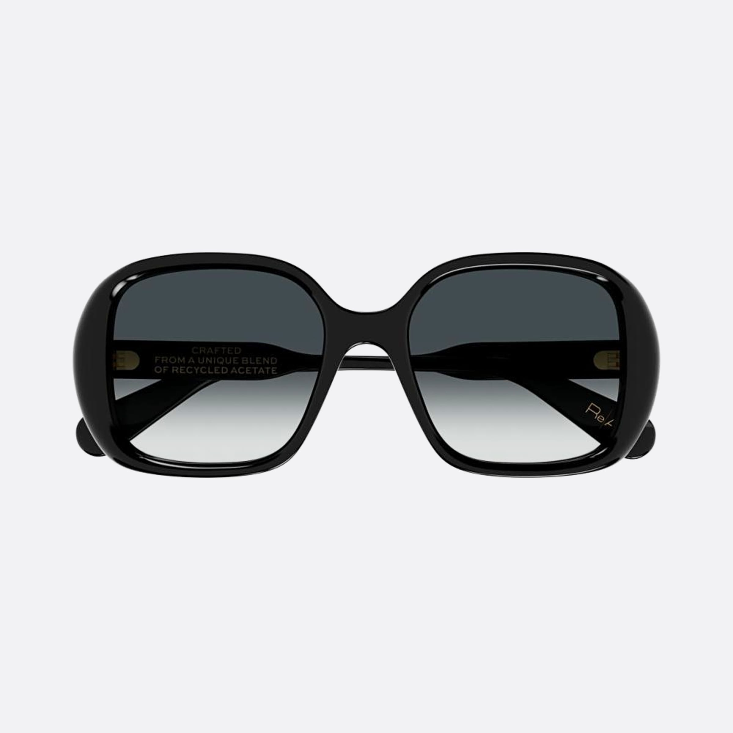 Chloe 55mm Black Oversize Women Sunglasses - Main View