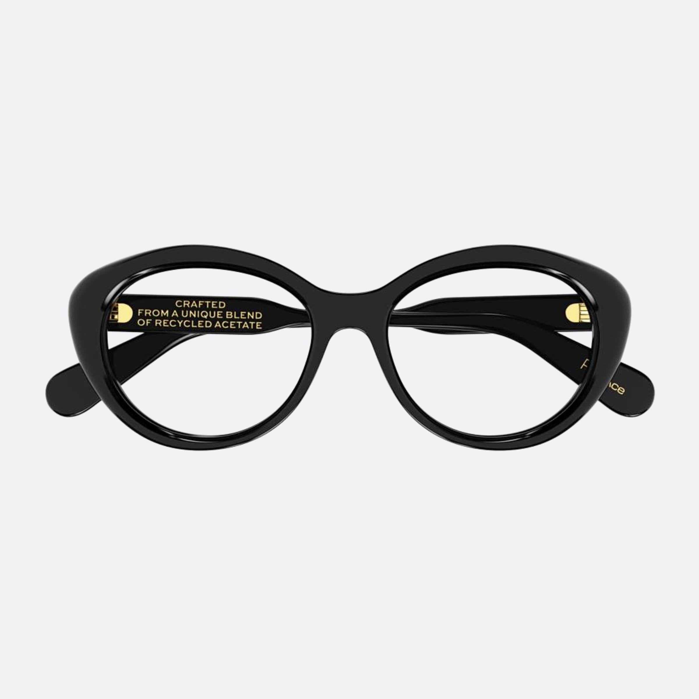 Chloe 53mm Black Cat Eye Women Eyeglasses - Main View
