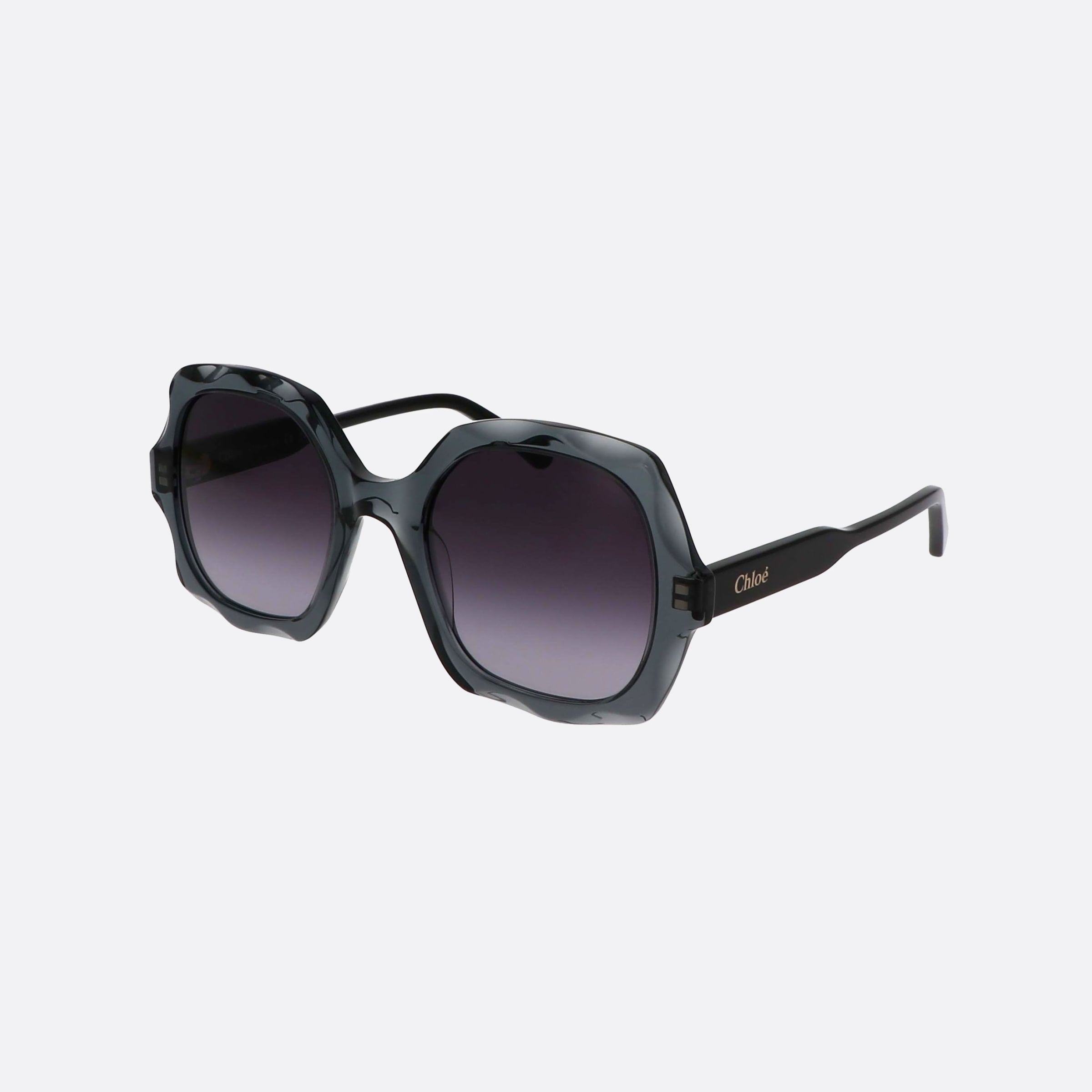 Chloe 53mm Grgr Grey Oversize Women Sunglasses - Main View