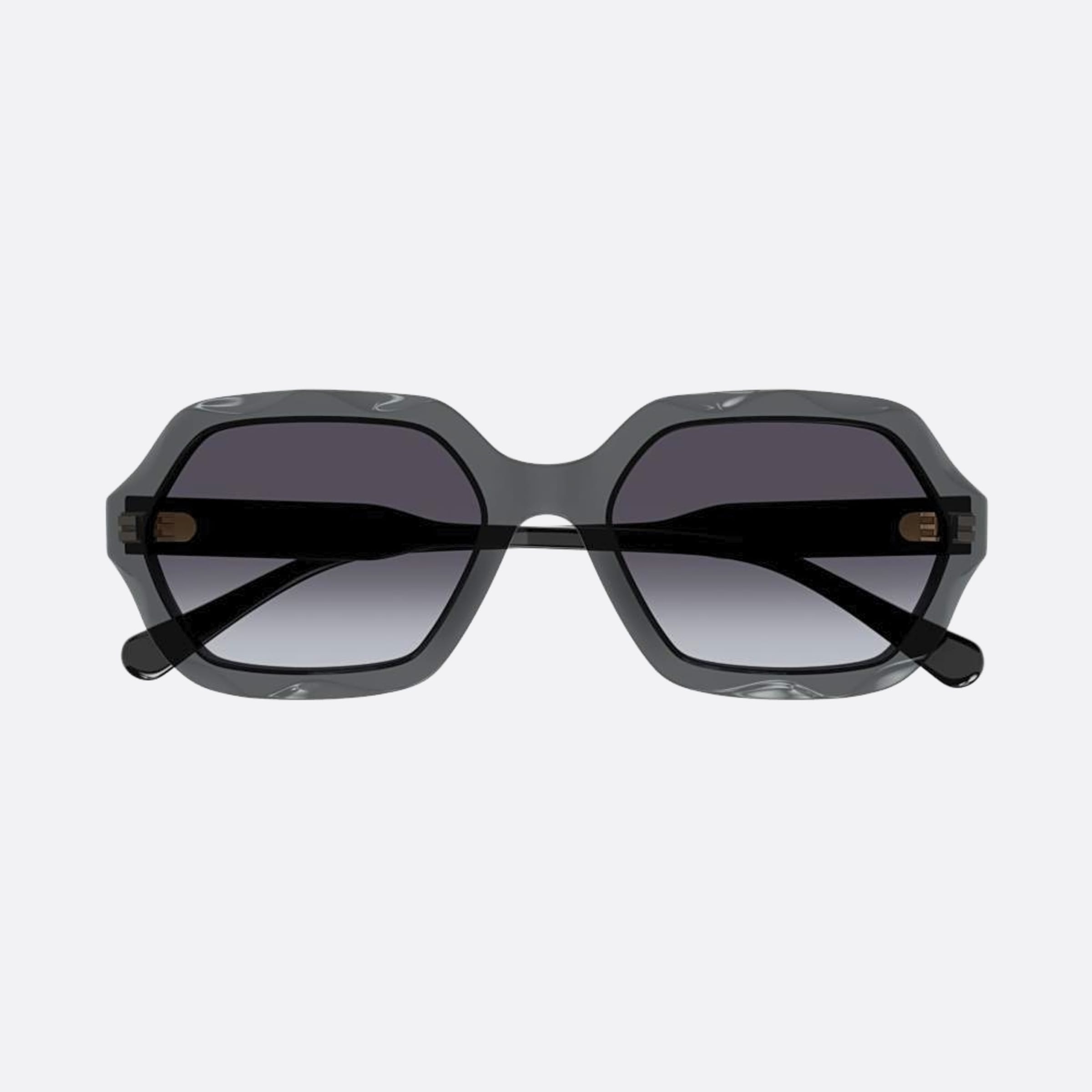 Chloe 56mm Black Oversize Women Sunglasses - Main View