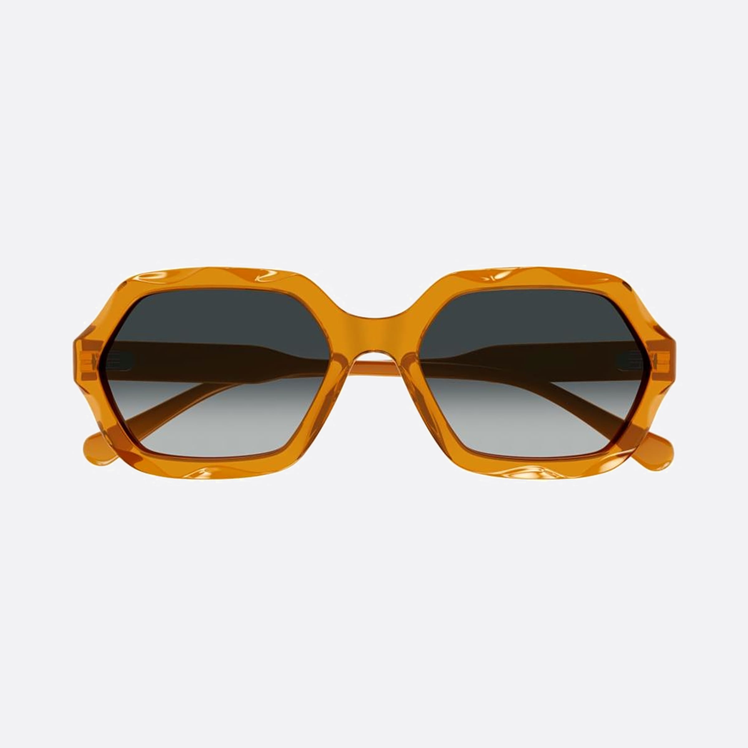 Chloe 56mm Orange Oversize Women Sunglasses - Main View