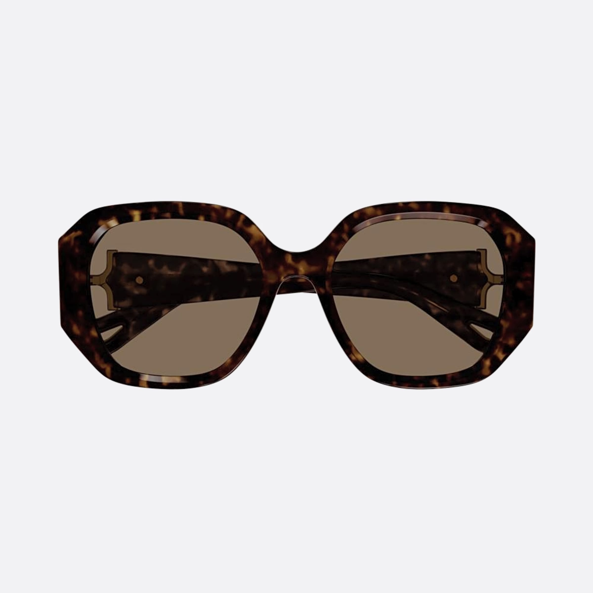 Chloe 56mm Dhb Havana Oversize Women Sunglasses - Main View