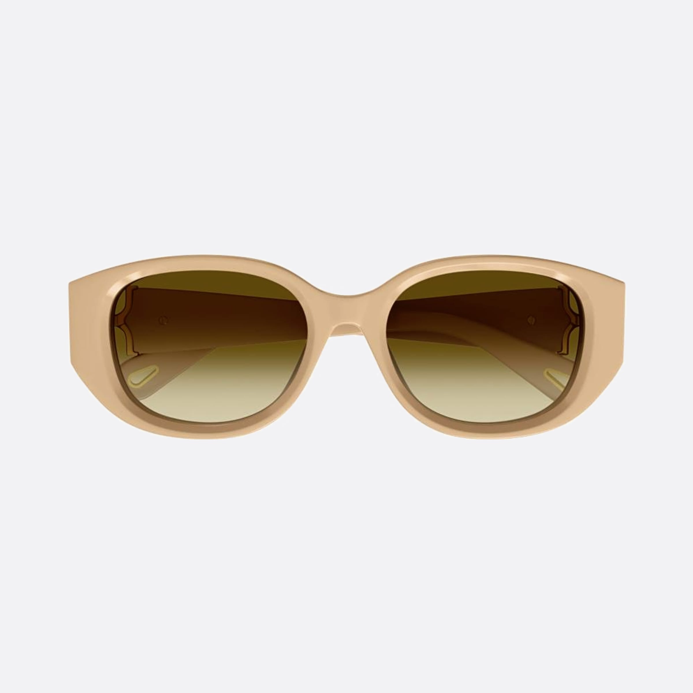 Chloe 54mm Ch0237sk Byt White Cat Eye Women Sunglasses - Main View
