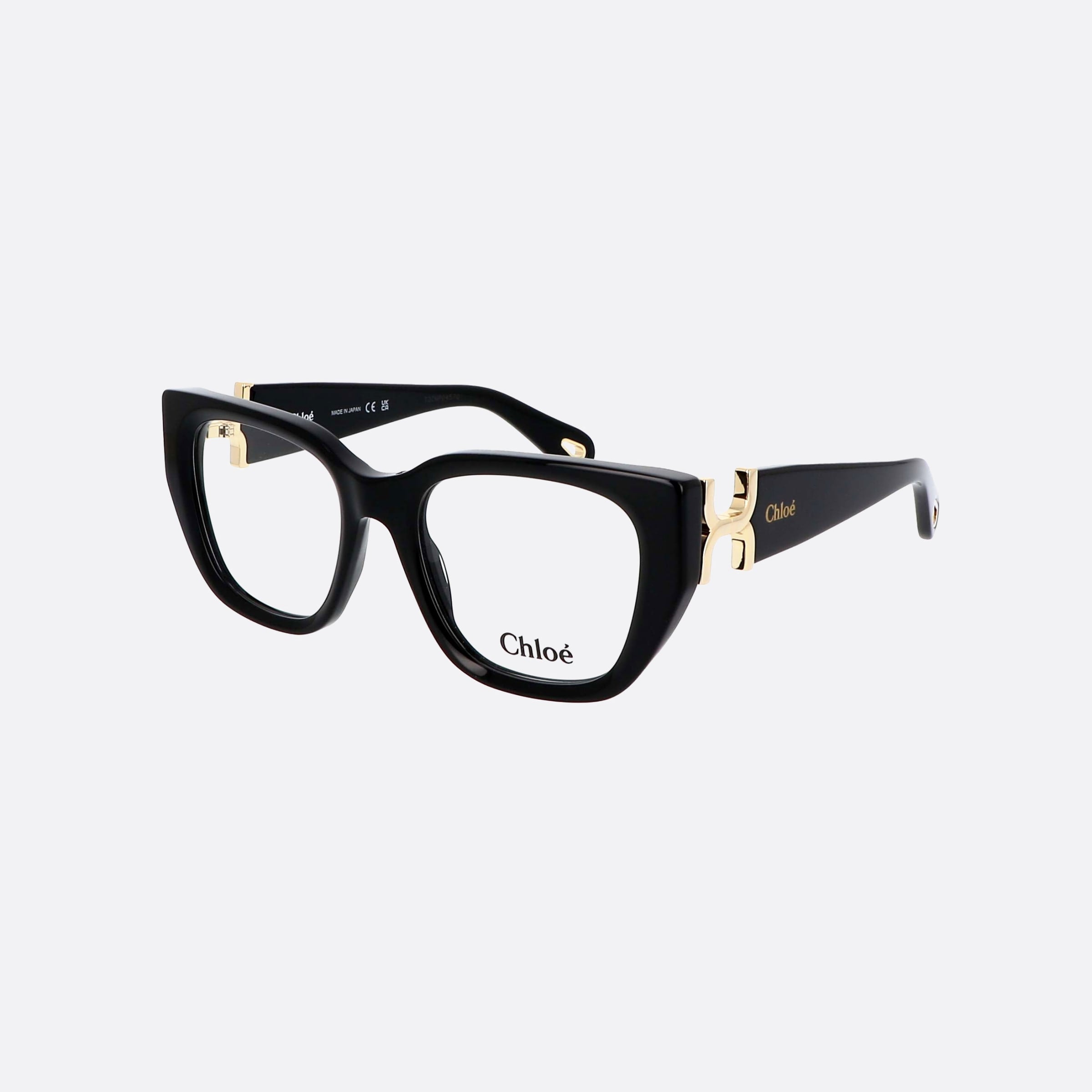 Chloe 51mm Black Cat Eye Women Eyeglasses - Main View