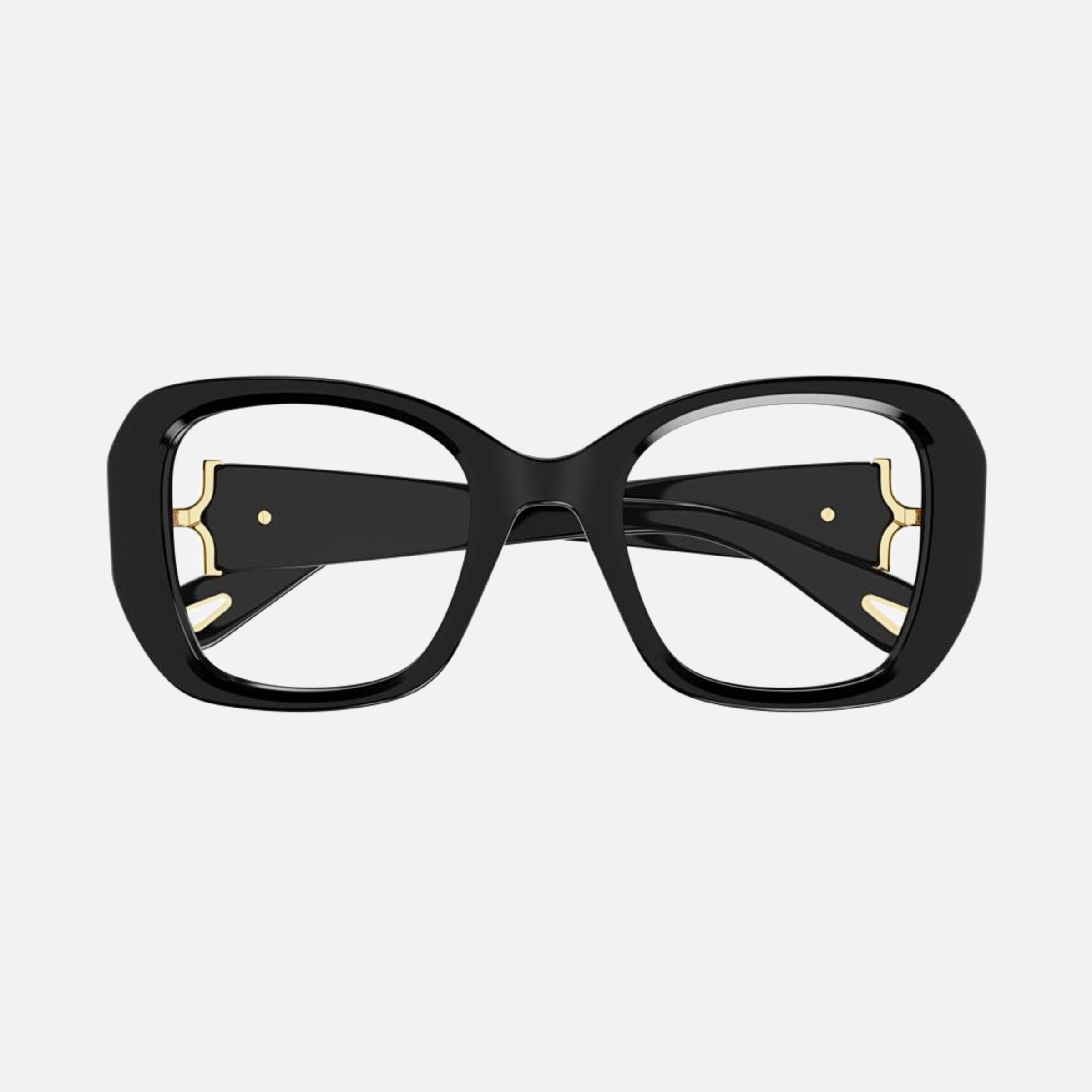 Chloe 51mm Black Oversize Women Eyeglasses - Main View