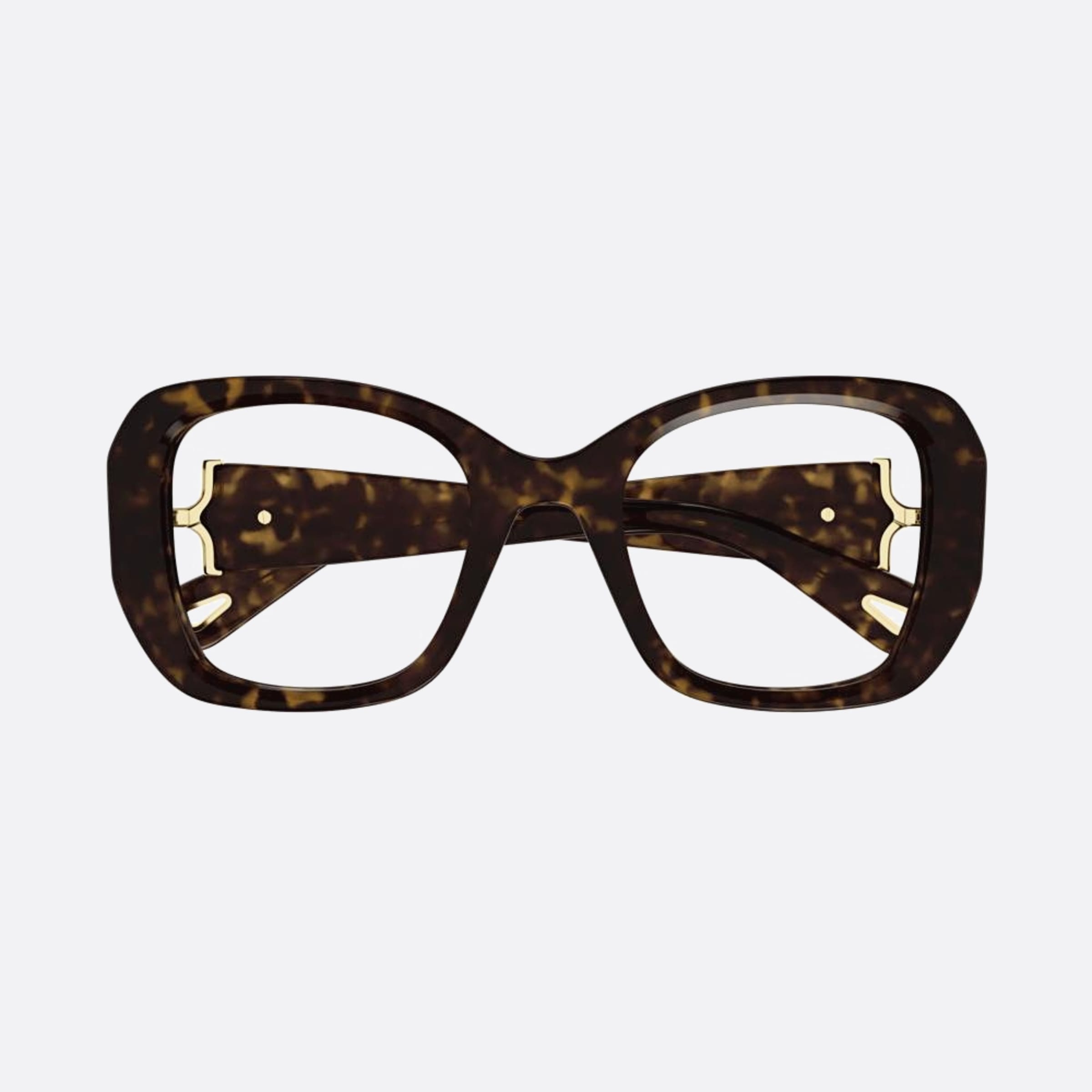Chloe 51mm Havana Oversize Women Eyeglasses - Main View