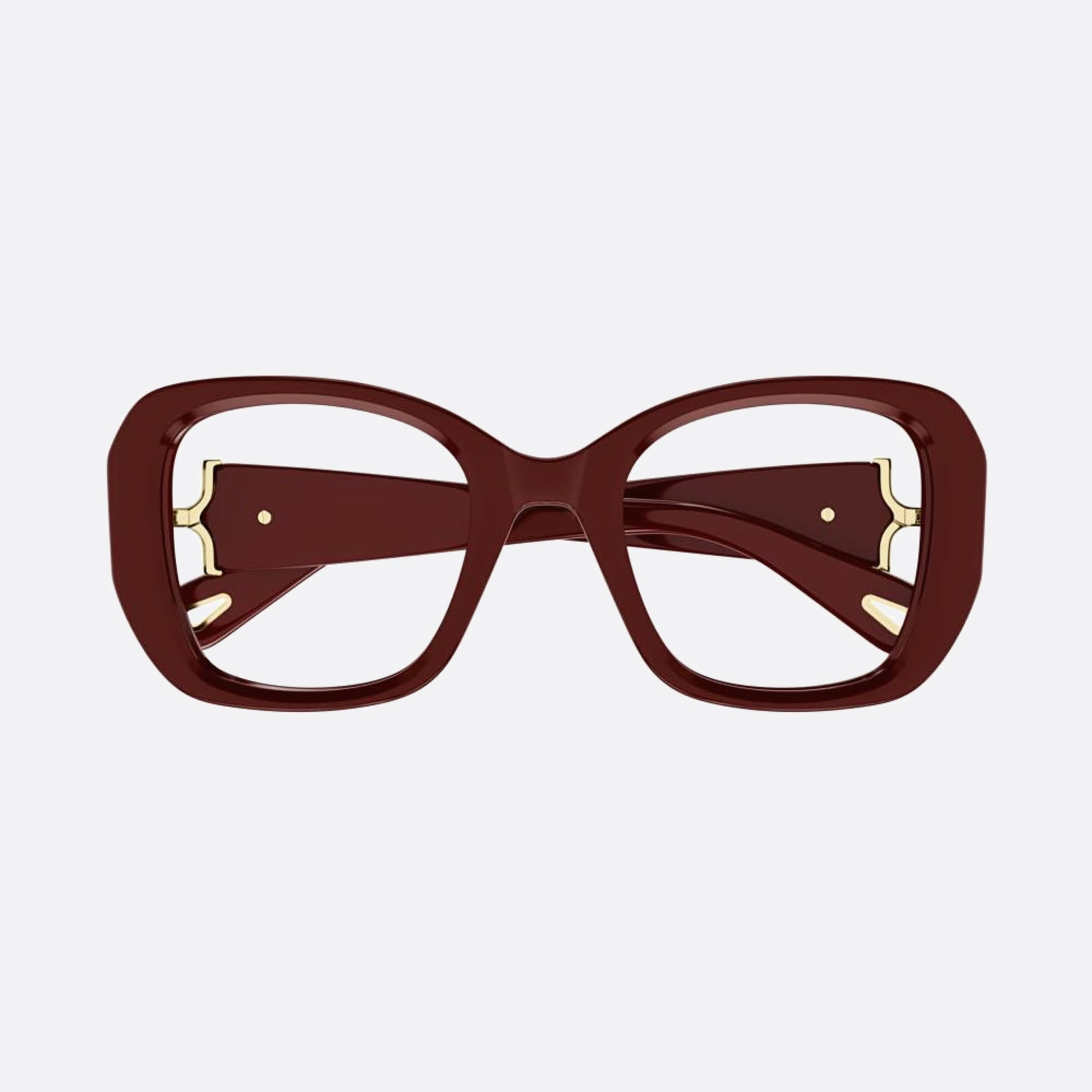 Chloe 51mm Brown Oversize Women Eyeglasses - Main View