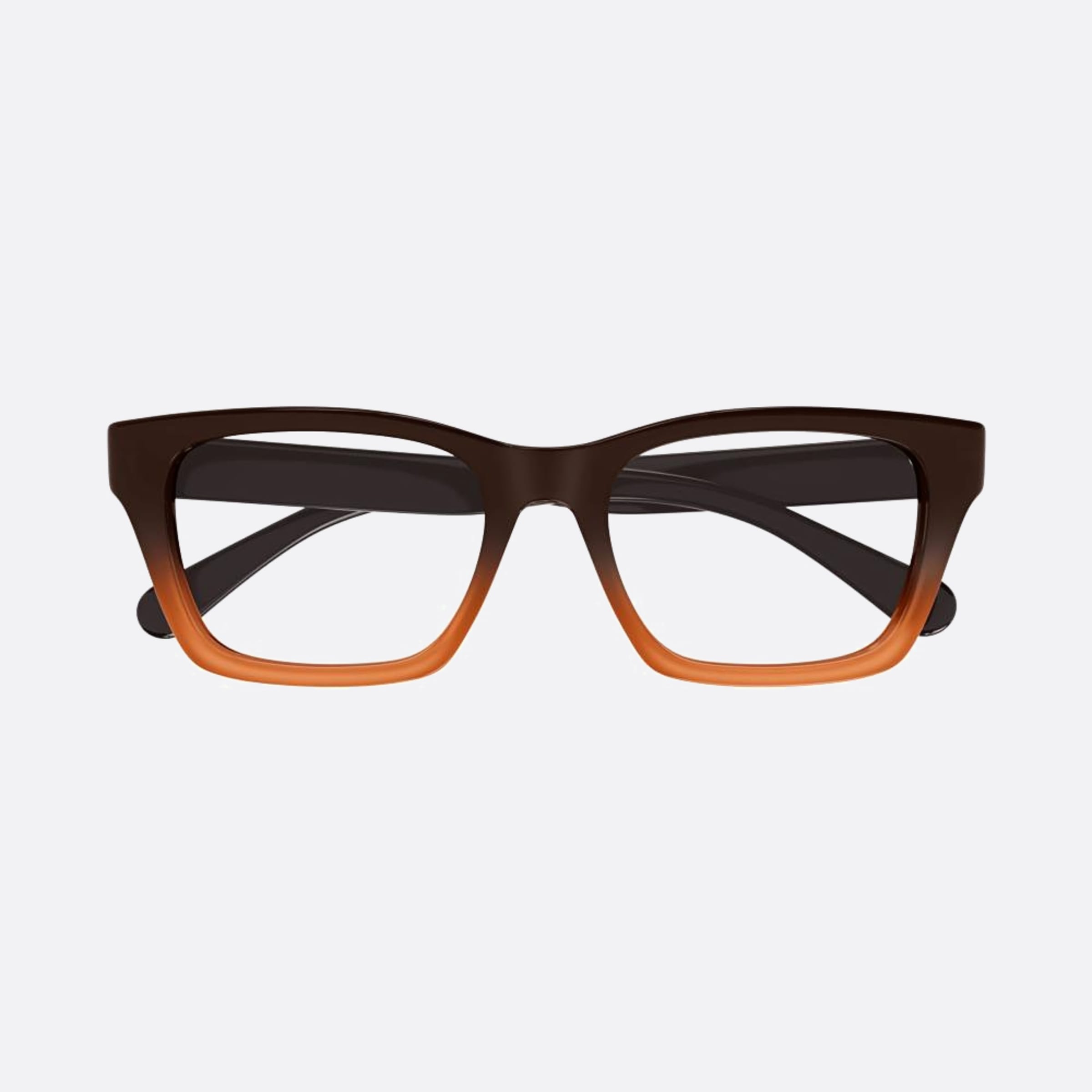Chloe 53mm Brown Squared Women Eyeglasses - Main View