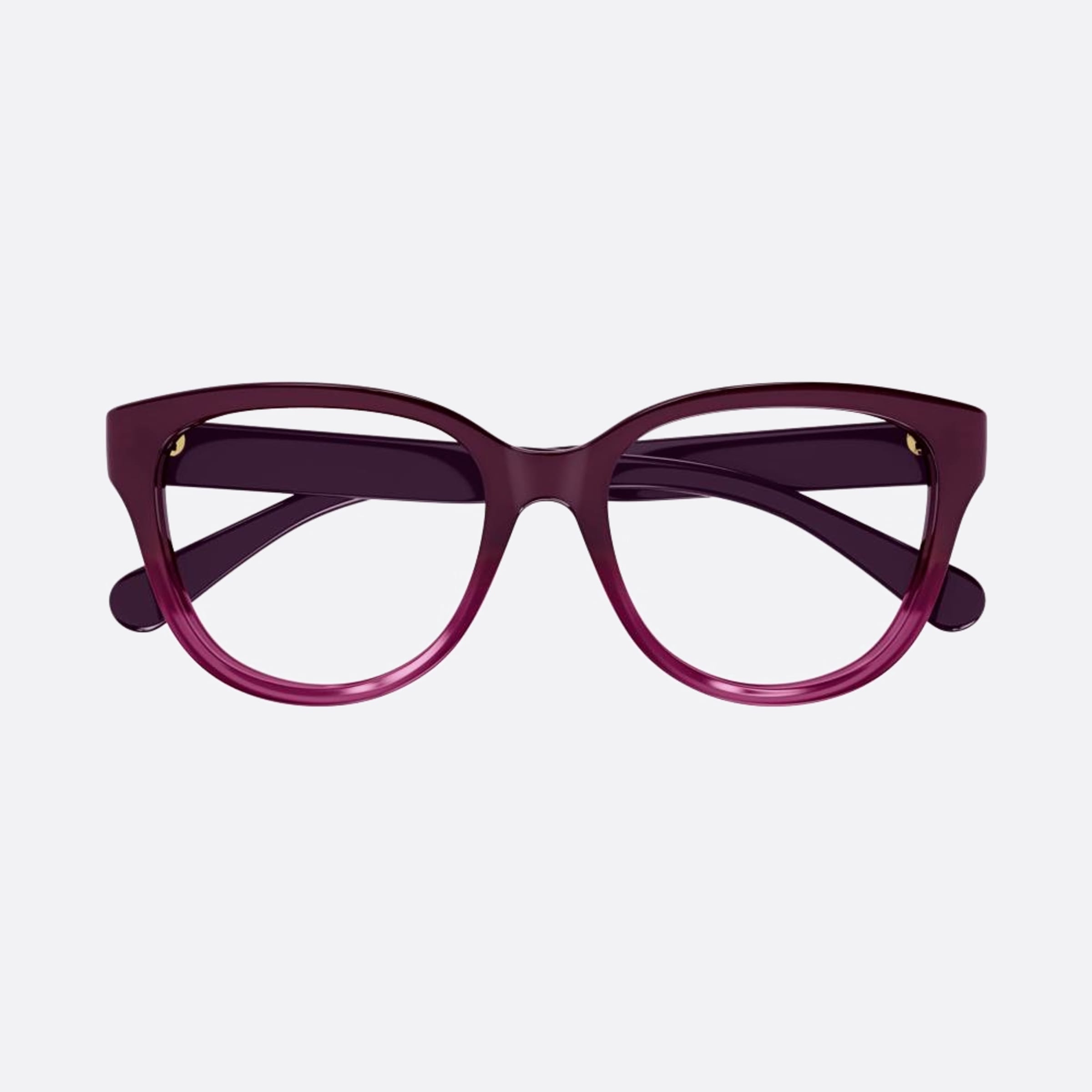 Chloe 53mm Violet Cat Eye Women Eyeglasses - Main View