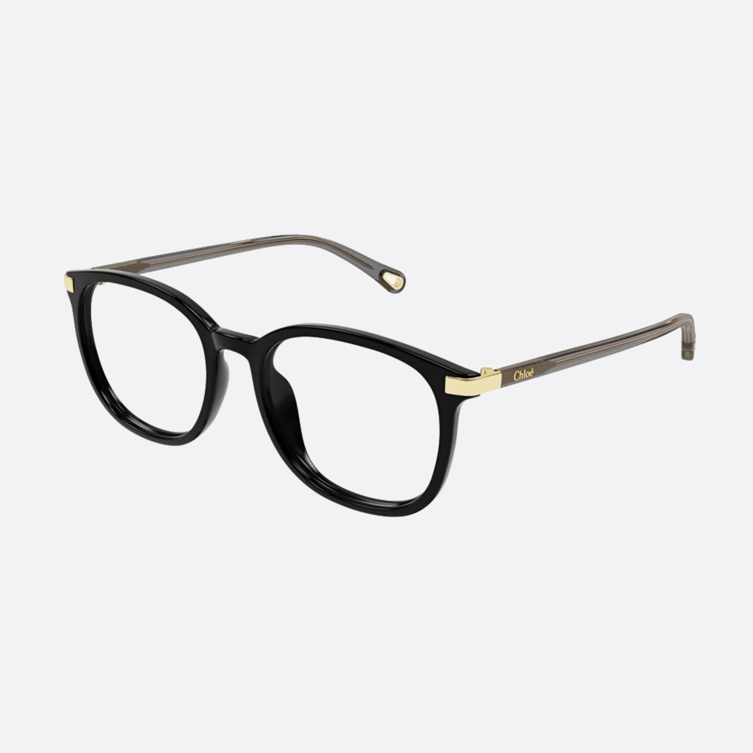 Chloe 54mm Ch0247oa Black Squared Women Eyeglasses - Side View