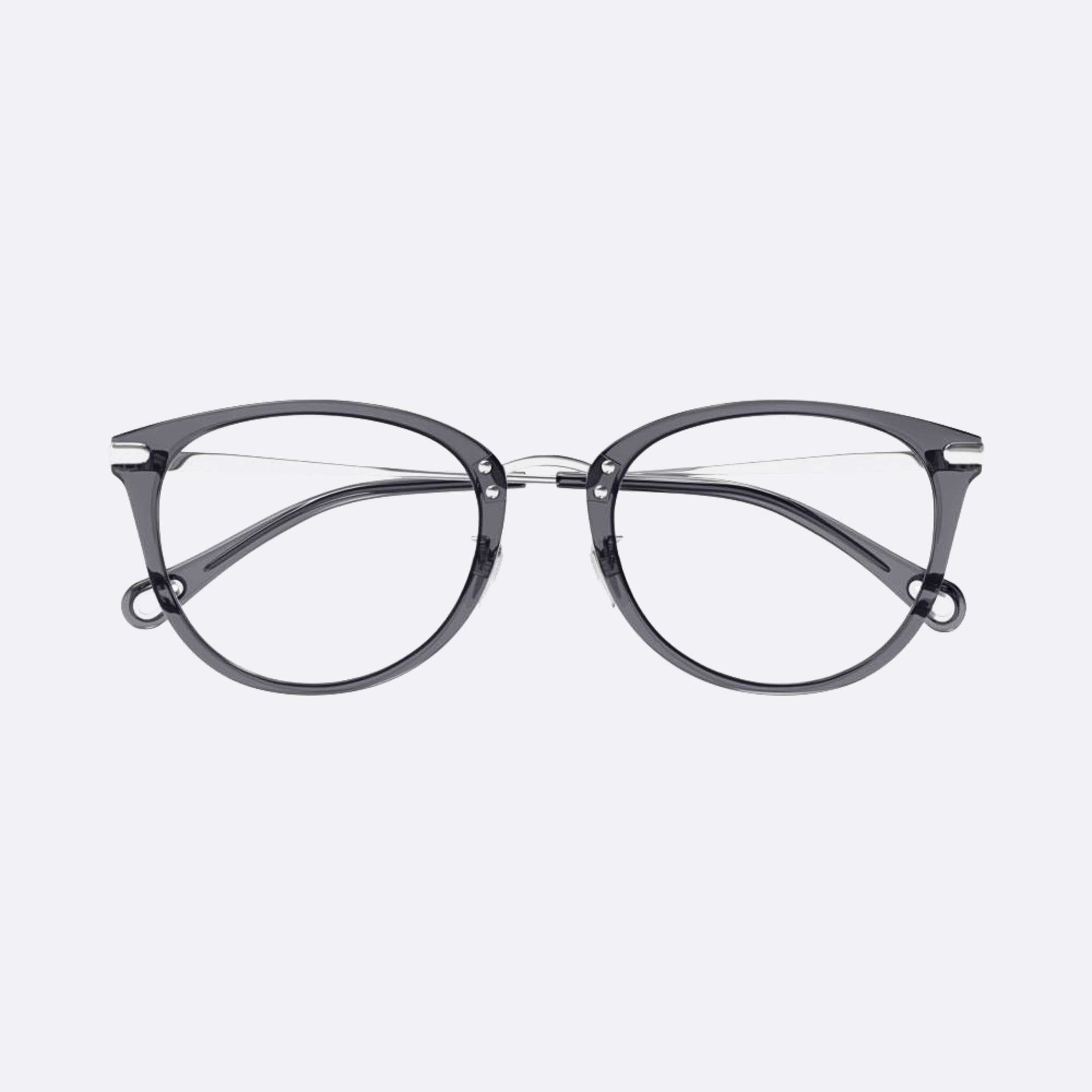Chloe 53mm Ch0248oa Grey Cat Eye Women Eyeglasses - Main View
