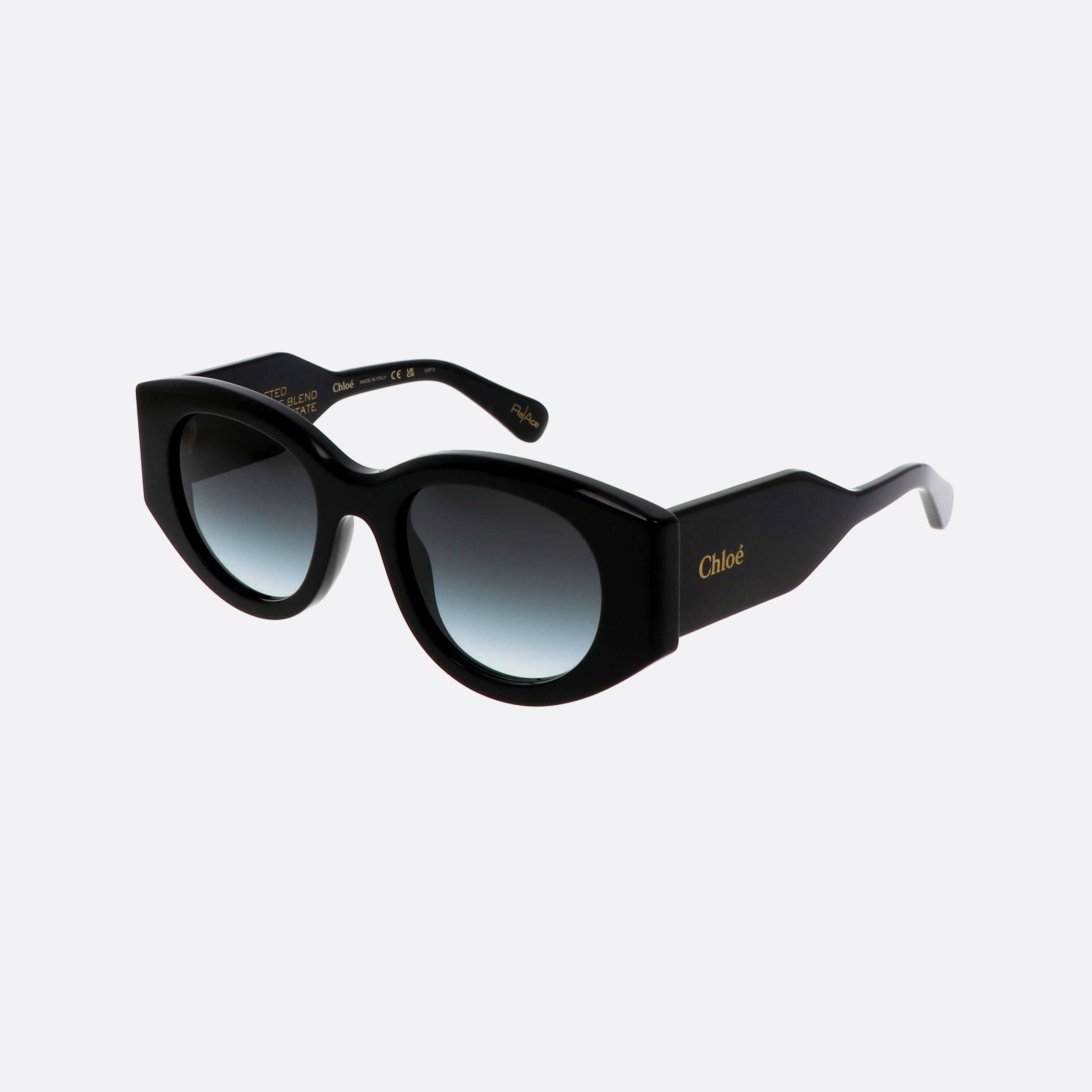 Chloe 51mm Black Pantos Women Sunglasses - Main View