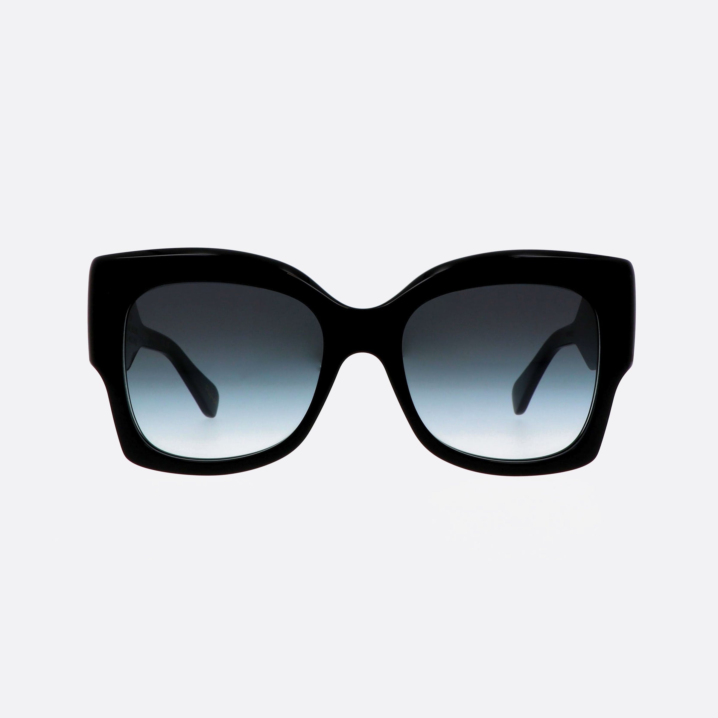 Chloe 55mm Bkg Black Butterfly Women Sunglasses - Side View