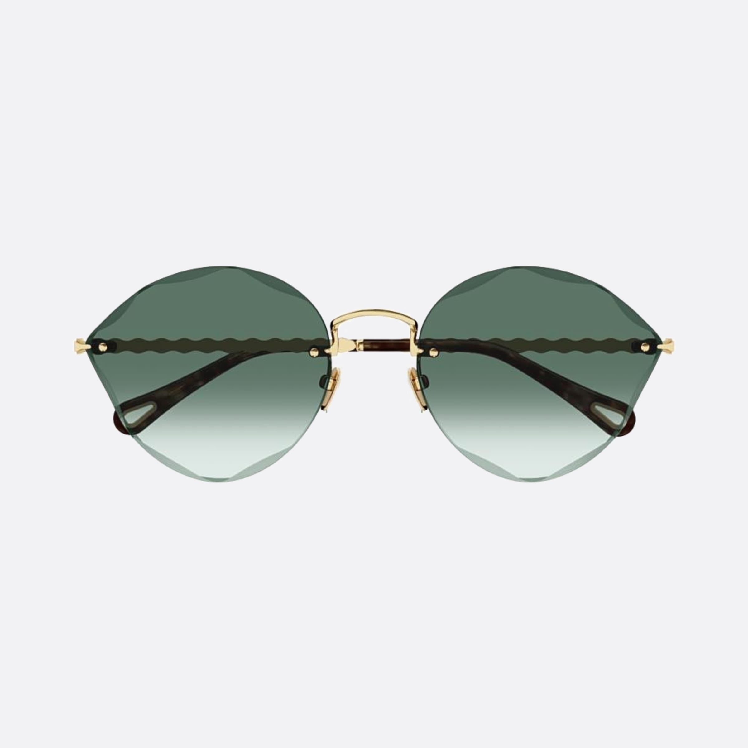 Chloe 58mm Gdgn Gold Cat Eye Women Sunglasses - Main View