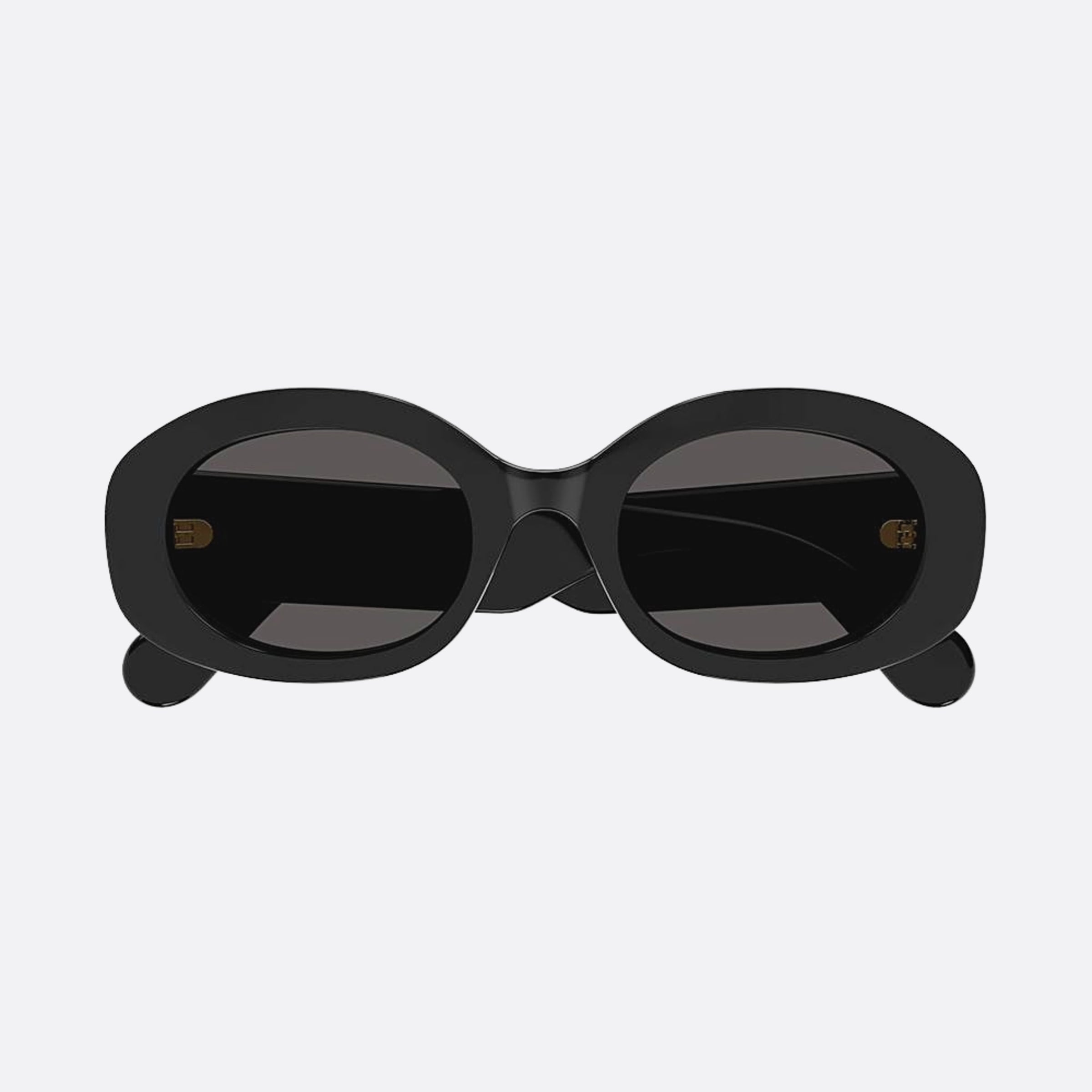 Chloe 53mm Bkgy Black Oval Women Sunglasses - Main View