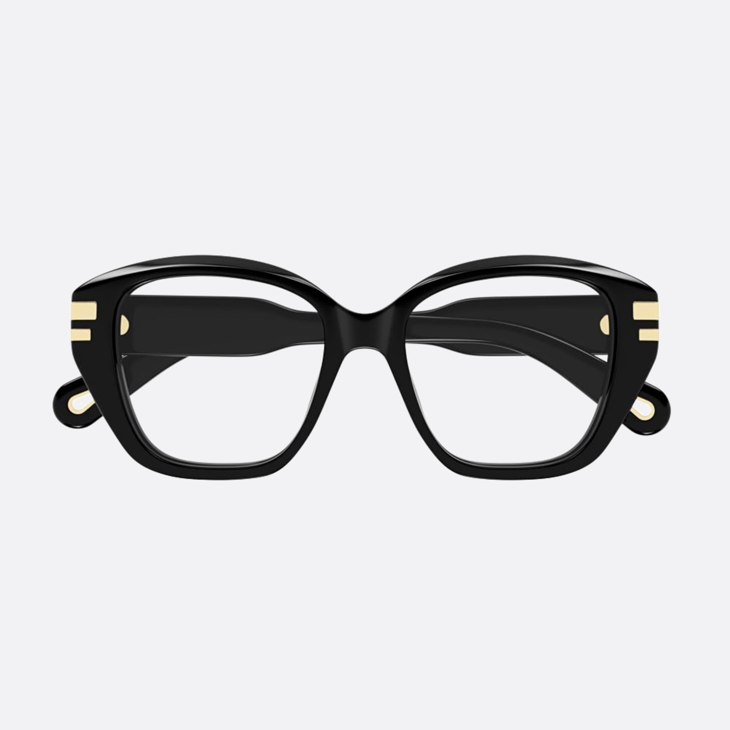 Chloe 51mm Black Squared Women Eyeglasses - Main View