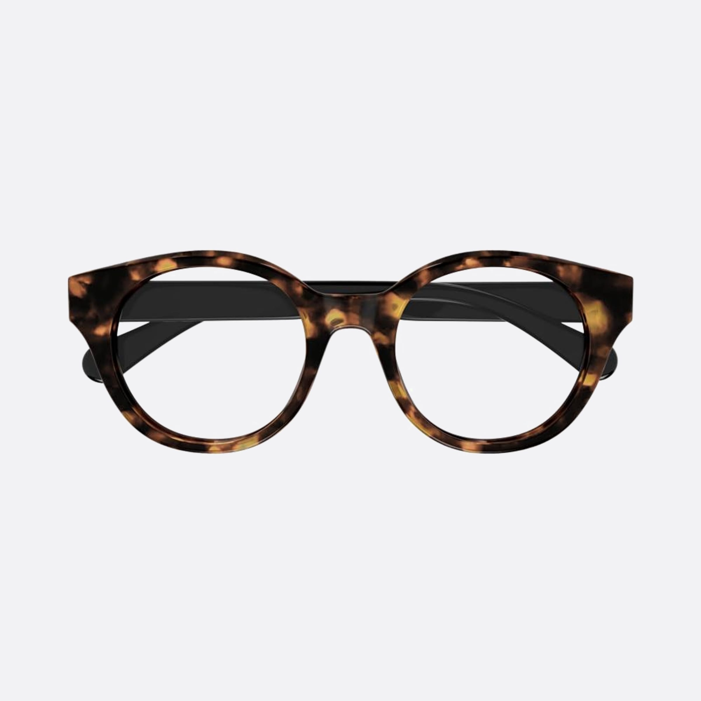 Chloe 50mm Havana Round Women Eyeglasses - Main View