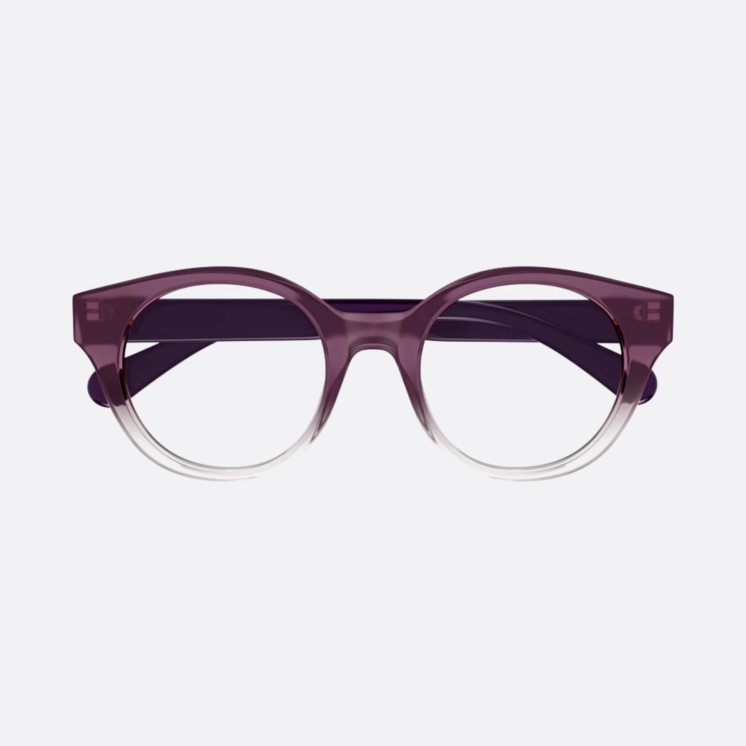 Chloe 50mm Violet Round Women Eyeglasses - Main View