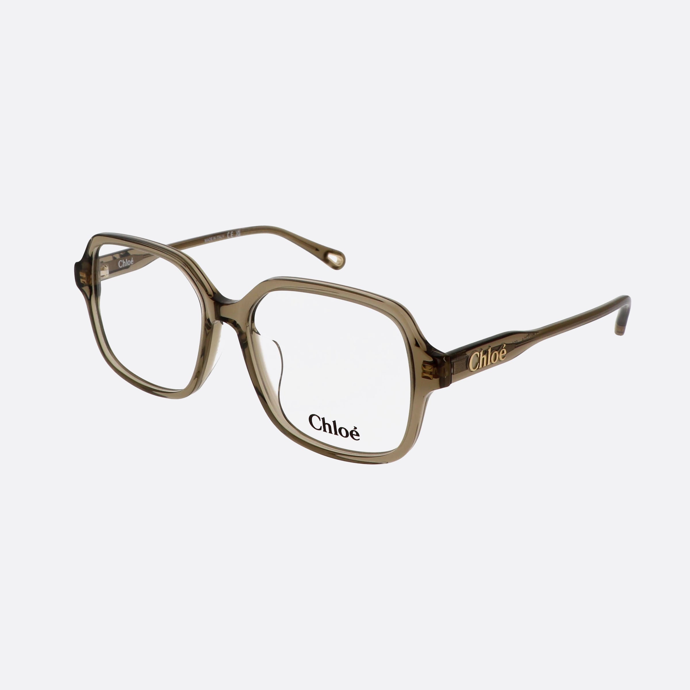 Chloe 53mm Ch0277oa Green Squared Women Eyeglasses - Main View