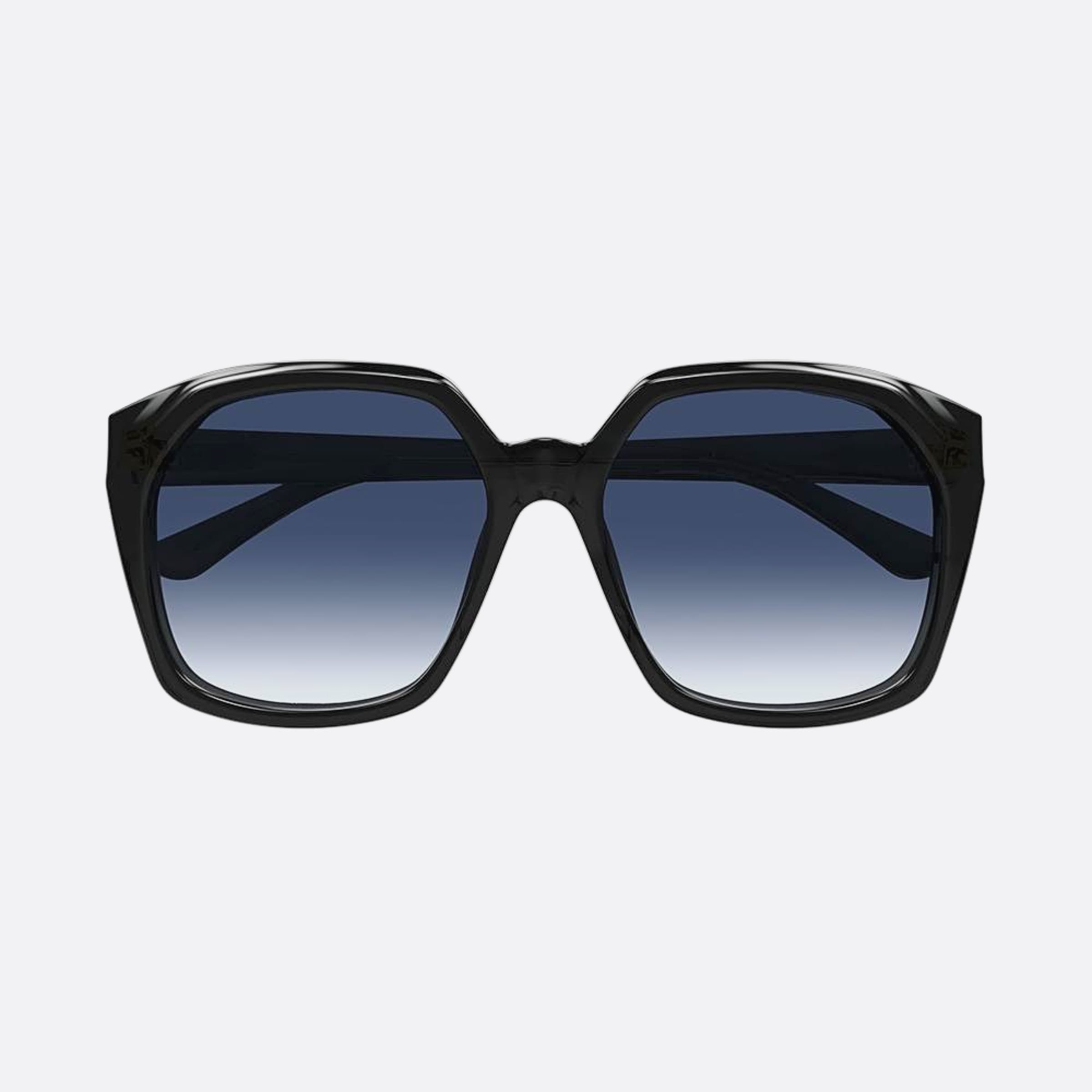 Chloe 57mm Bkbl Black Oversize Women Sunglasses - Main View