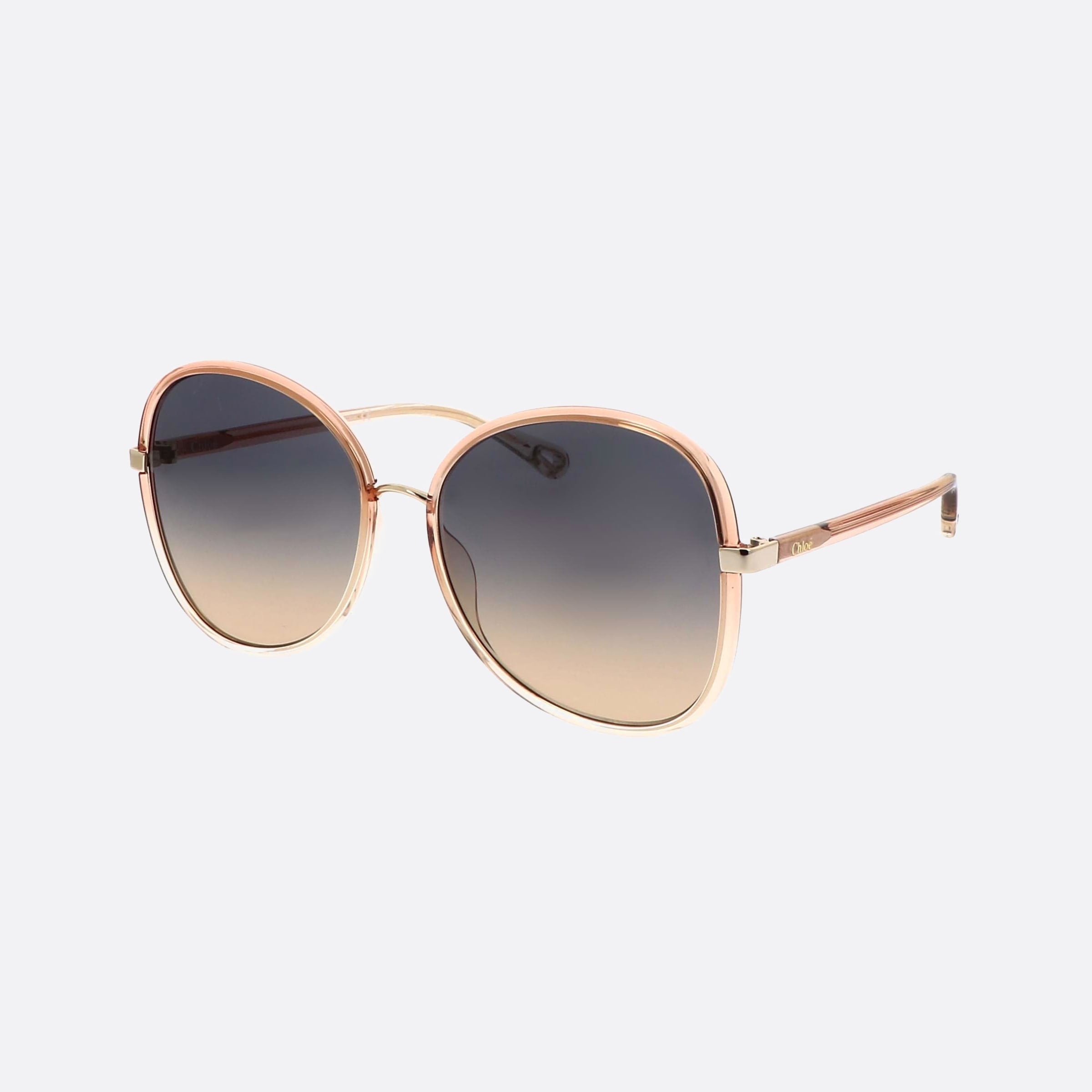 Chloe 60mm Franky Orange Butterfly Women Sunglasses - Main View