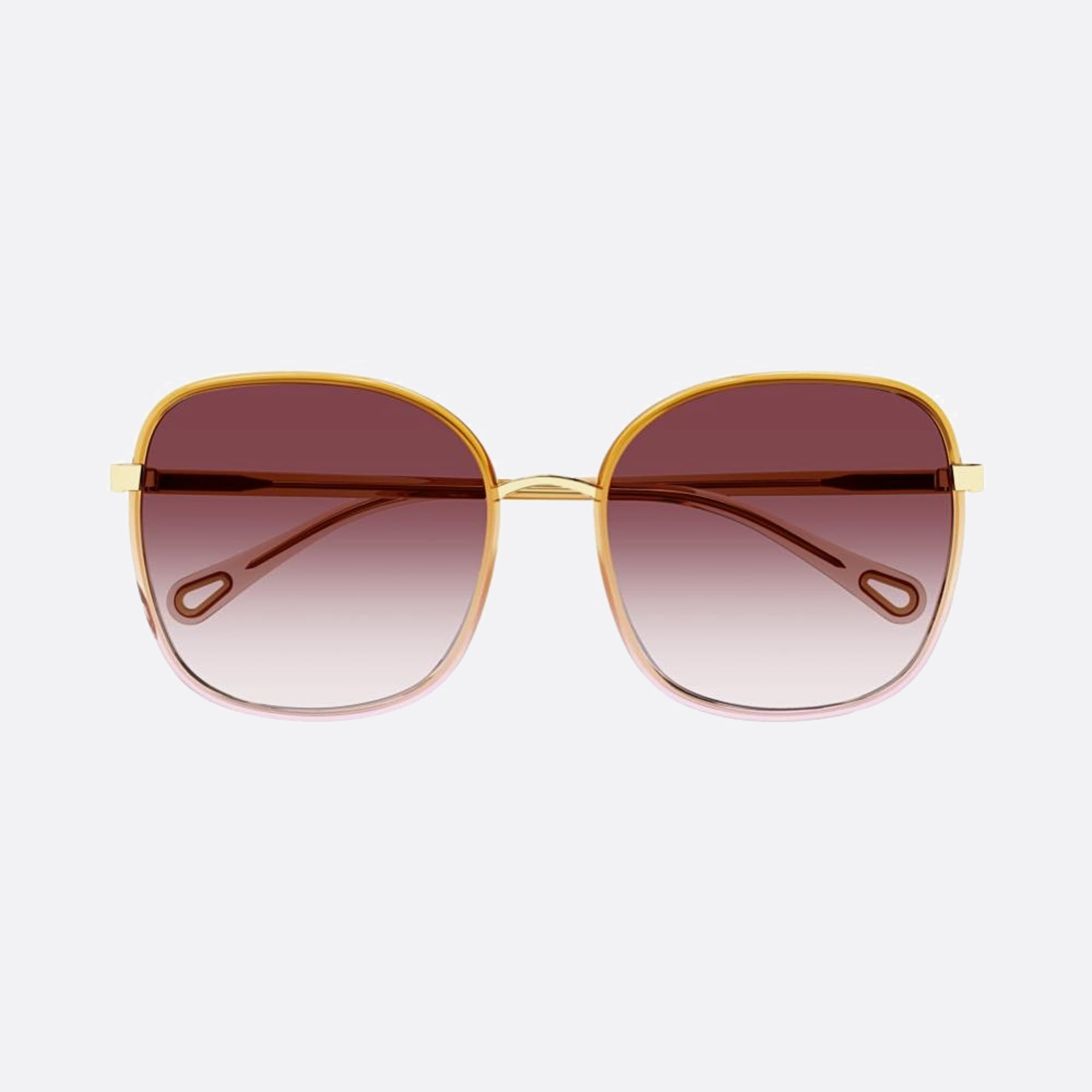 Chloe 56mm Franky Pink Oversize Women Sunglasses - Main View