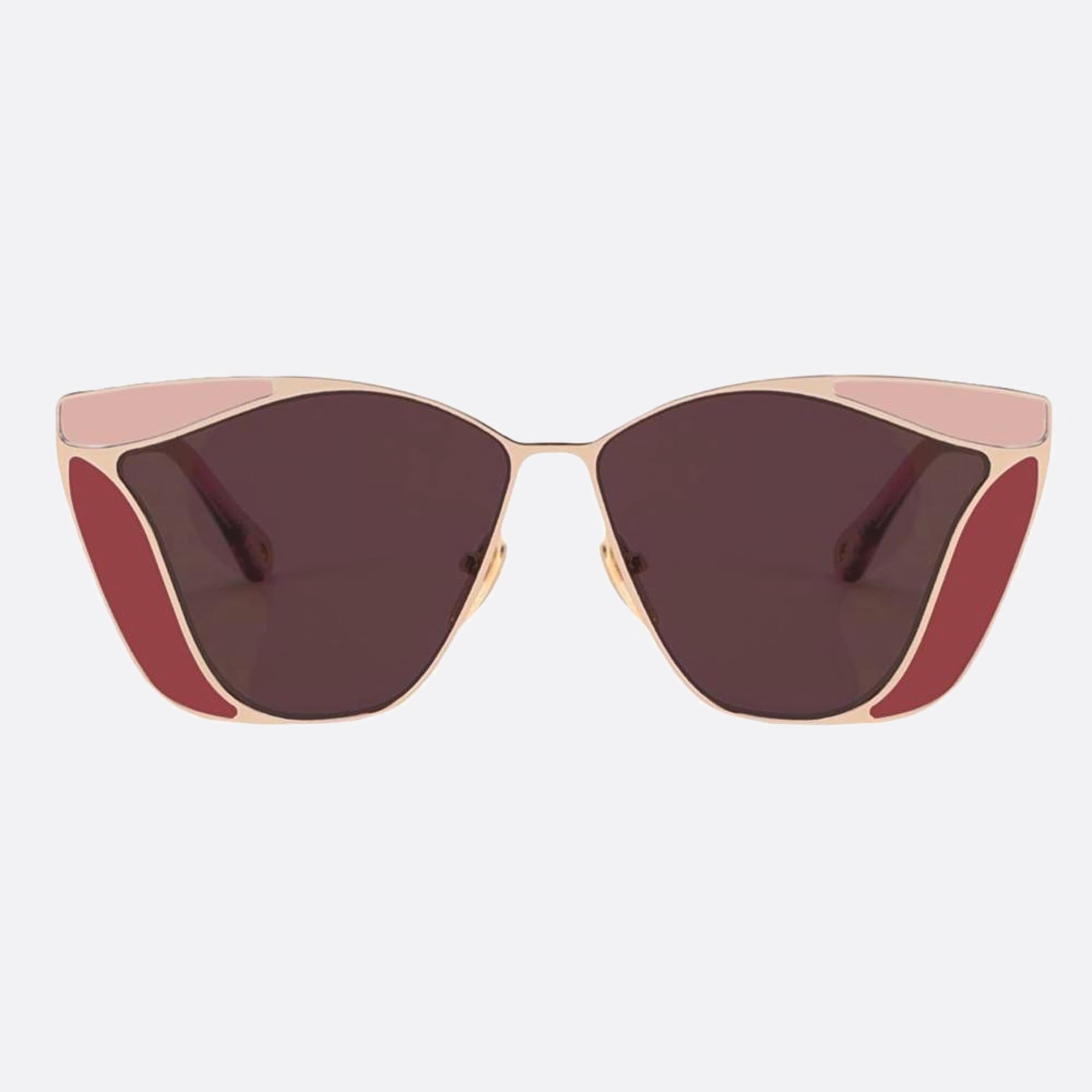 Chloe 59mm Gemma Gold Geometric Women Sunglasses - Main View