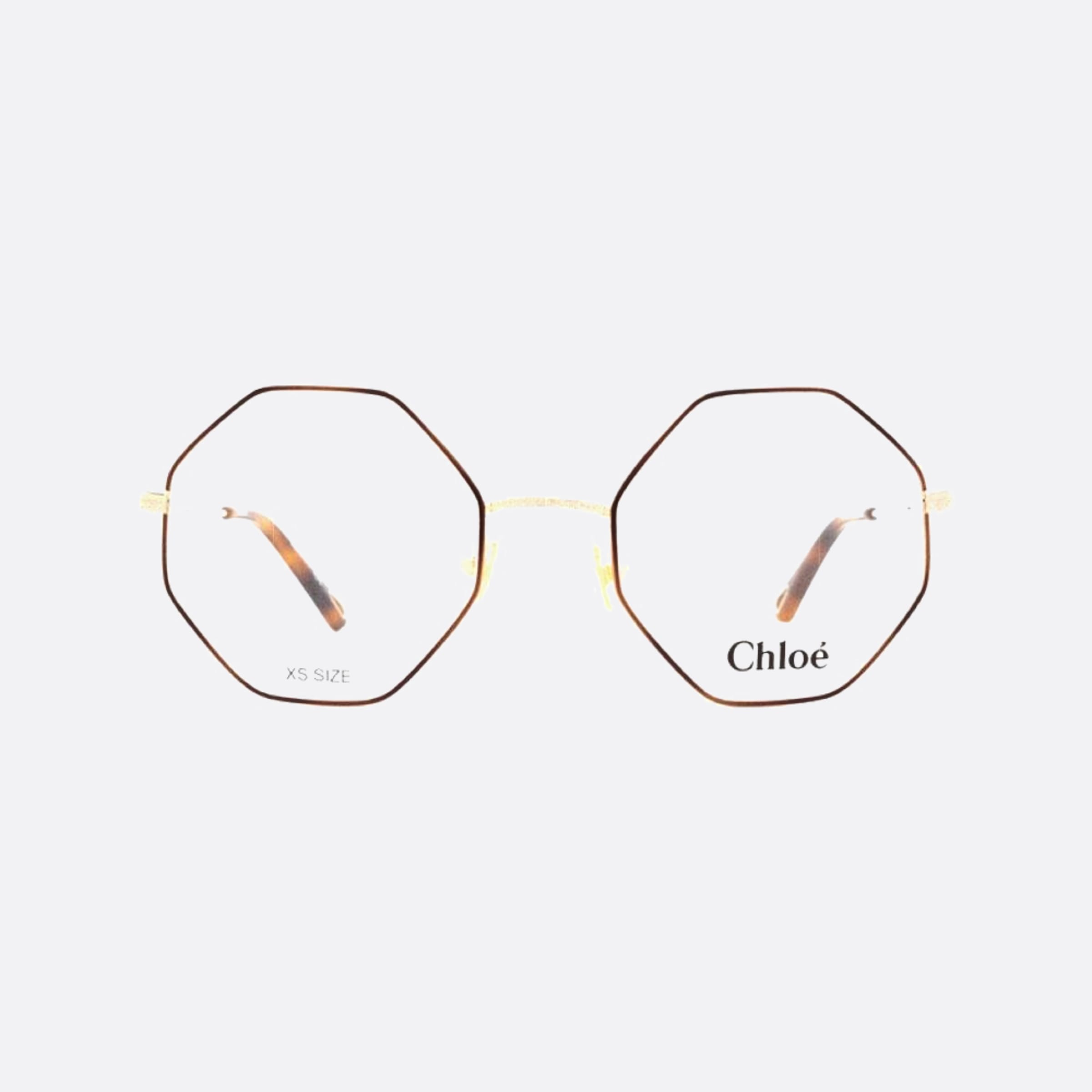 Chloe 50mm Joni Violet Geometric Women Eyeglasses - Main View