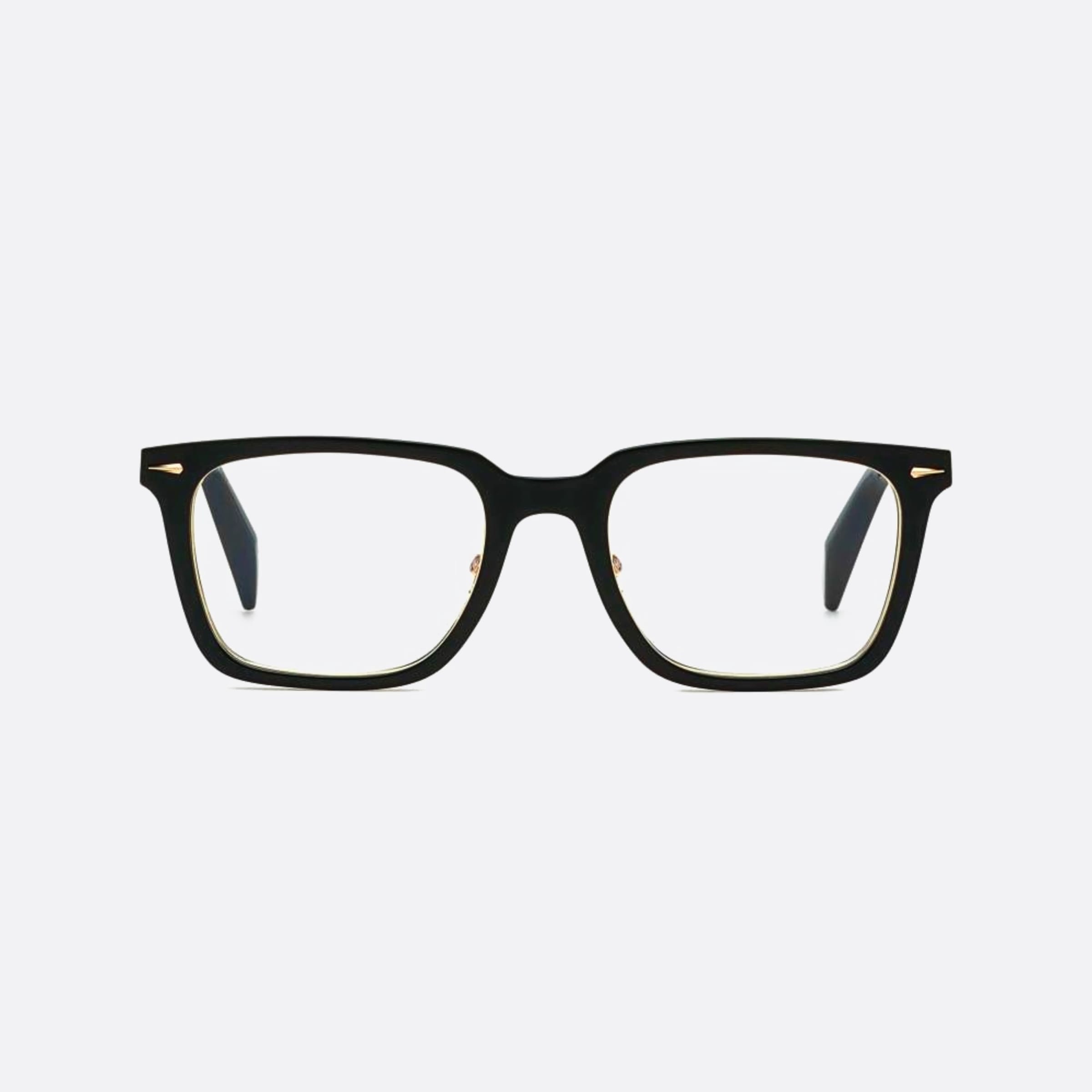 Chopard 52mm Vch346 0z50 Black Geometric Unisex Eyeglasses - Main View