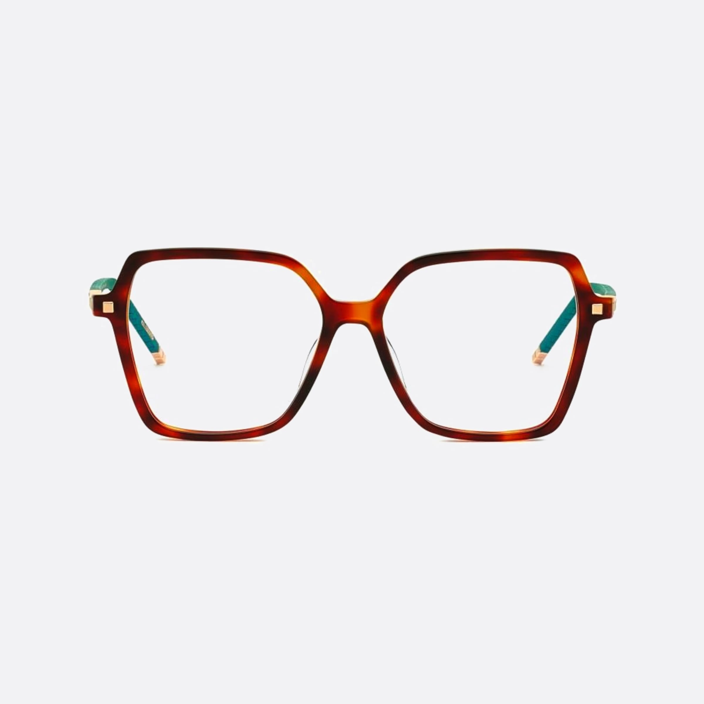 Chopard 55mm Vch348m 09xw Havana Butterfly Women Eyeglasses - Main View