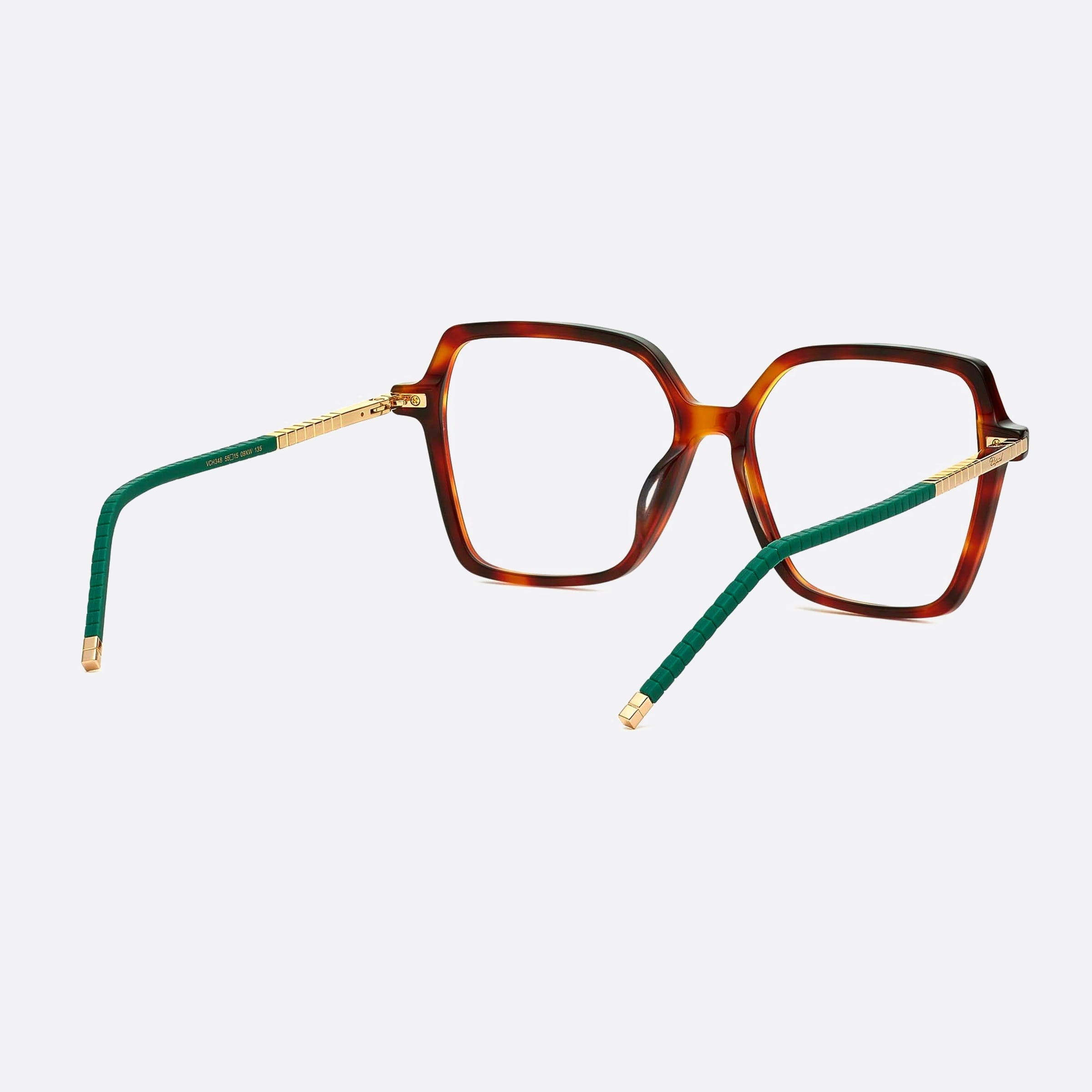 Chopard 55mm Vch348m 09xw Havana Butterfly Women Eyeglasses - Lifestyle Shot