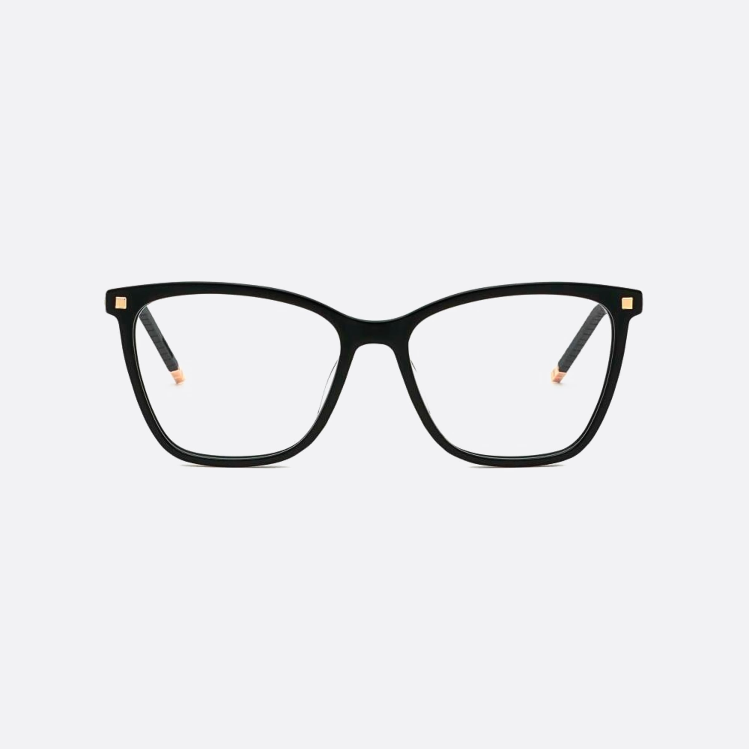 Chopard 55mm Vch349m 0blk Black Geometric Women Eyeglasses - Main View