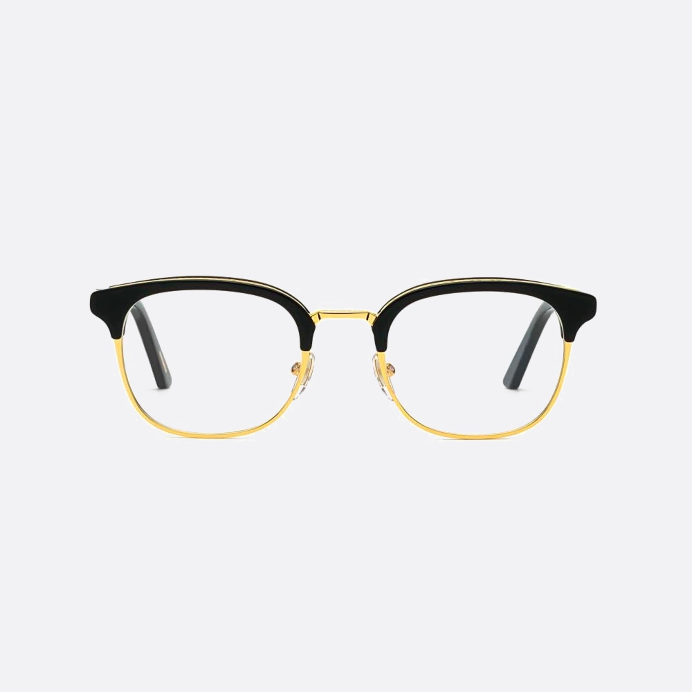 Chopard 51mm Vchg59 Gold Round Unisex Eyeglasses - Main View