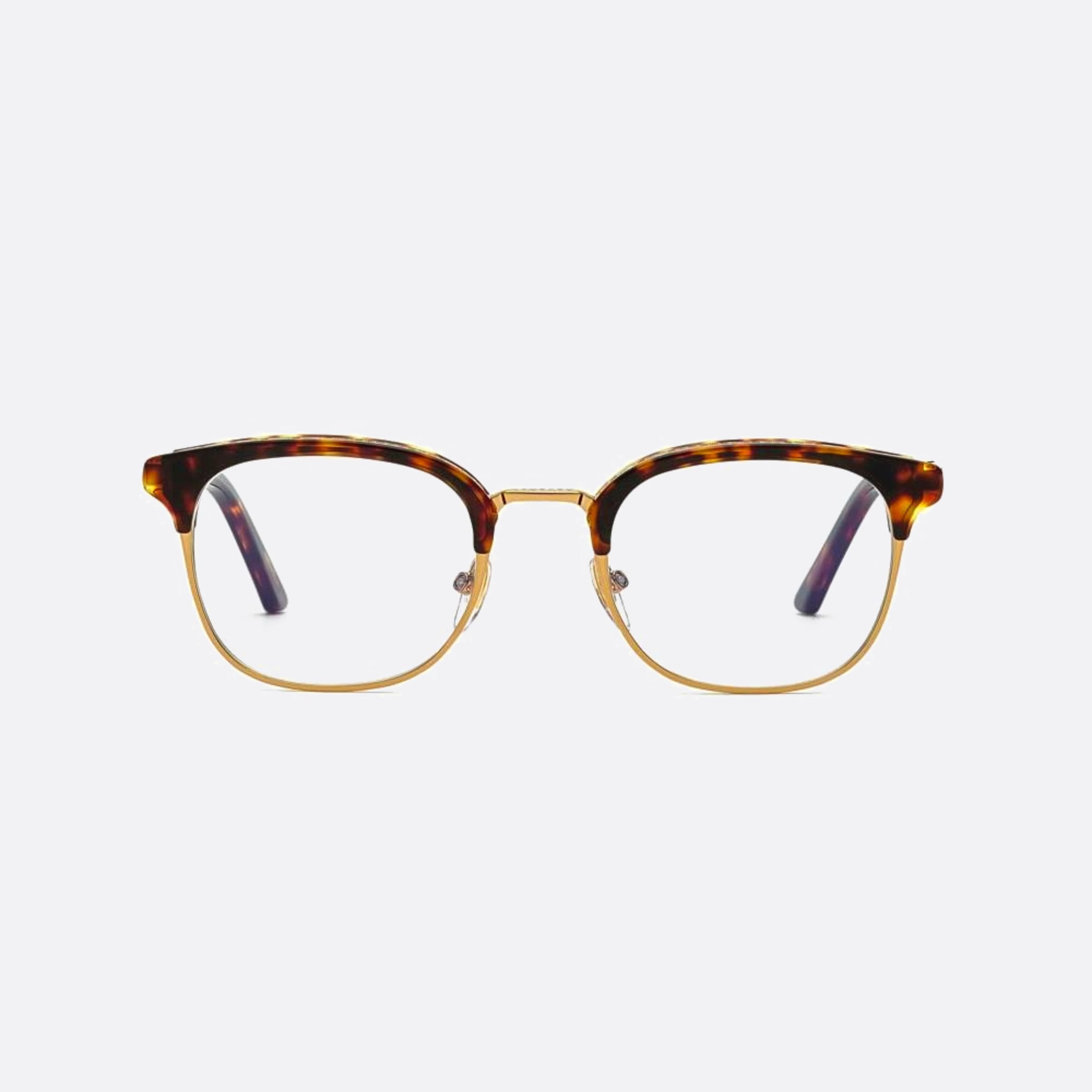 Chopard 51mm Vchg59 Gold Round Unisex Eyeglasses - Main View