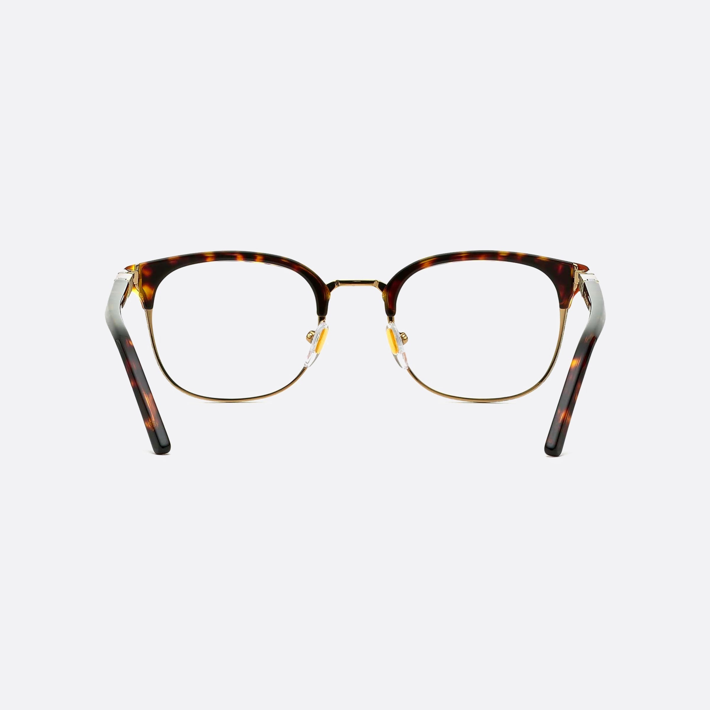 Chopard 51mm Vchg59 Gold Round Unisex Eyeglasses - Detail View