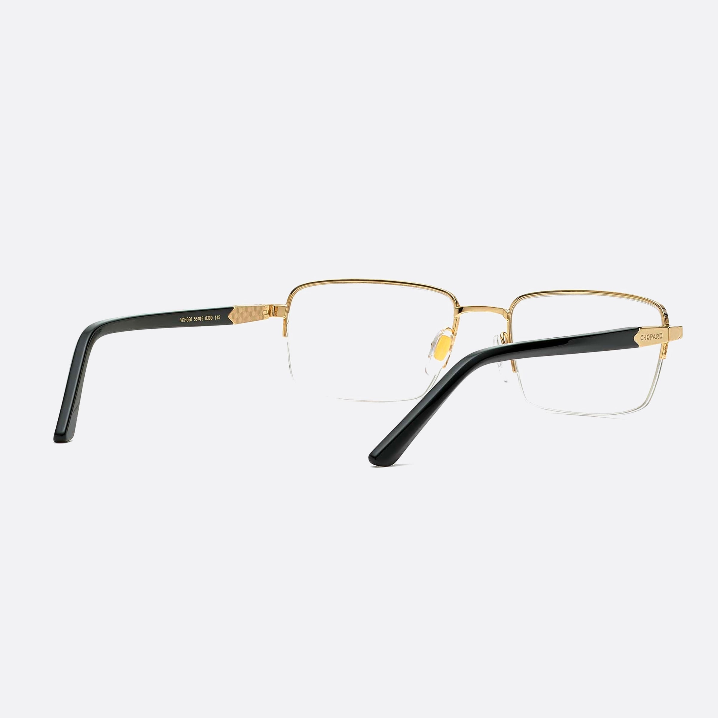 Chopard 55mm Vchg60 Rose Gold Geometric Unisex Eyeglasses - Additional Angle