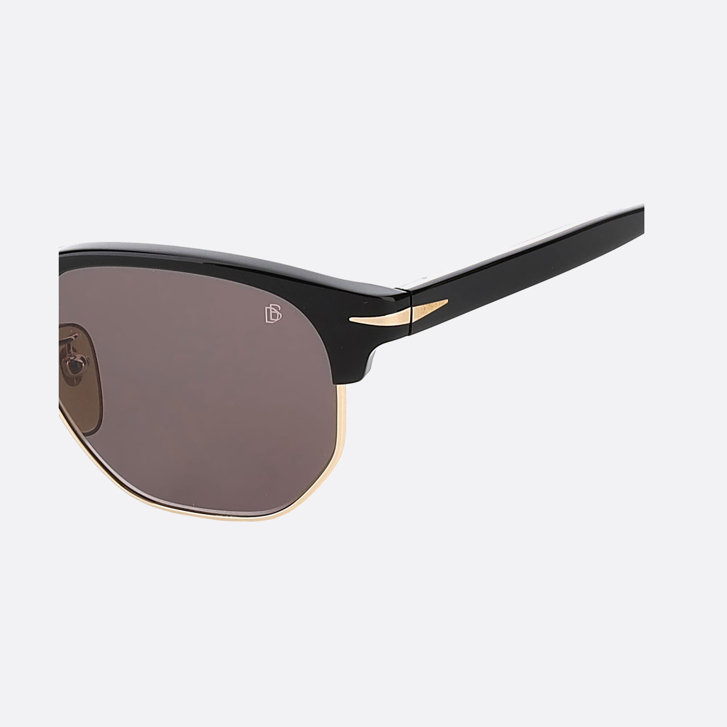 David 51mm Beckham 2m2 Black Geometric Men Sunglasses - Lifestyle Shot