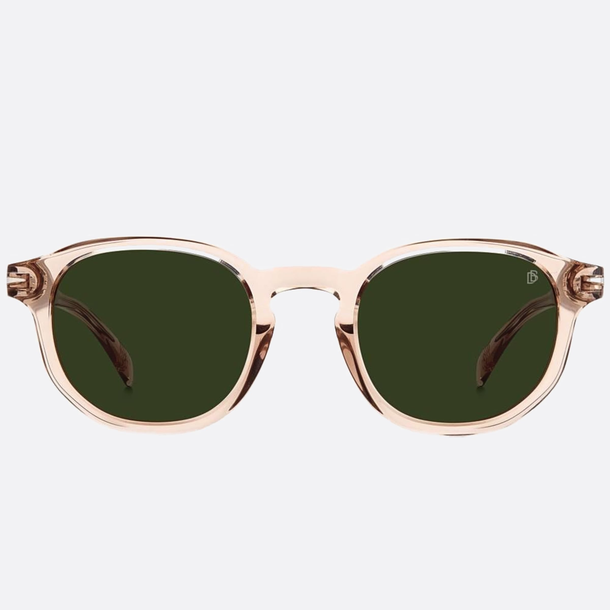 David 49mm Beckham 79u Pink Round Men Sunglasses - Main View